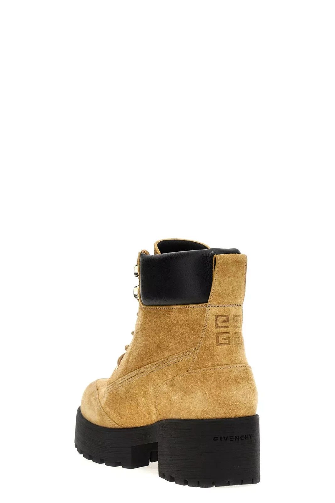 Givenchy GIVENCHY Trekker Beige Suede Ankle Boots New & Authentic Size US 11 / IT 41 - 3 Thumbnail