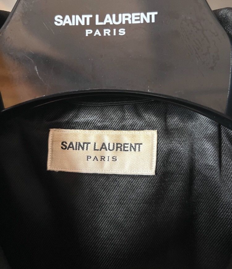 Saint Laurent Paris × Yves Saint Laurent Saint Laurent 16fw Year L01 motorcycle leather jacket Size US M / EU 48-50 / 2 - 3 Thumbnail
