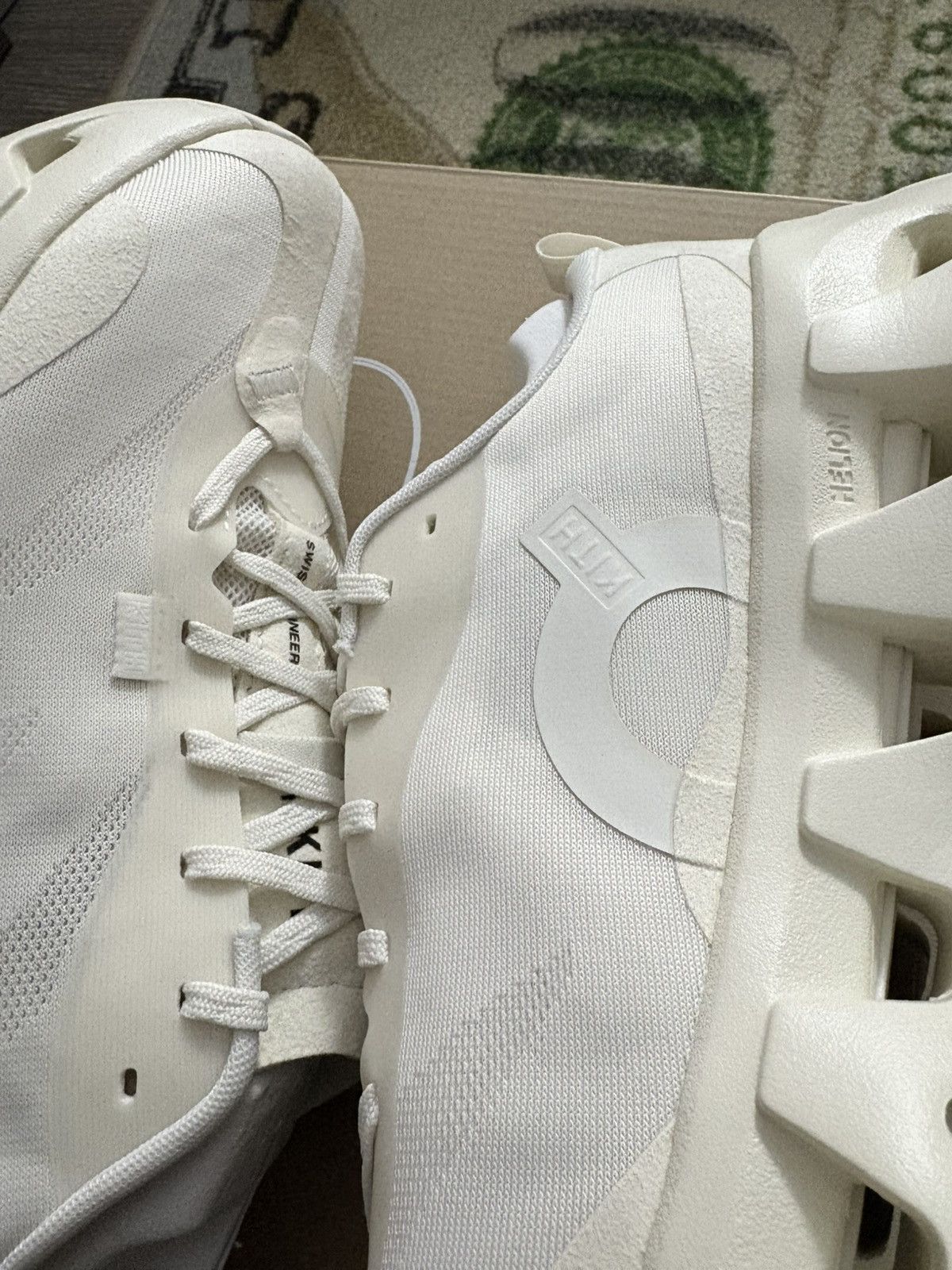 Kith × On On Running K-Tech 1 Kith Tofu (10 Womens) Size US 8.5 / EU 41-42 - 3 Thumbnail