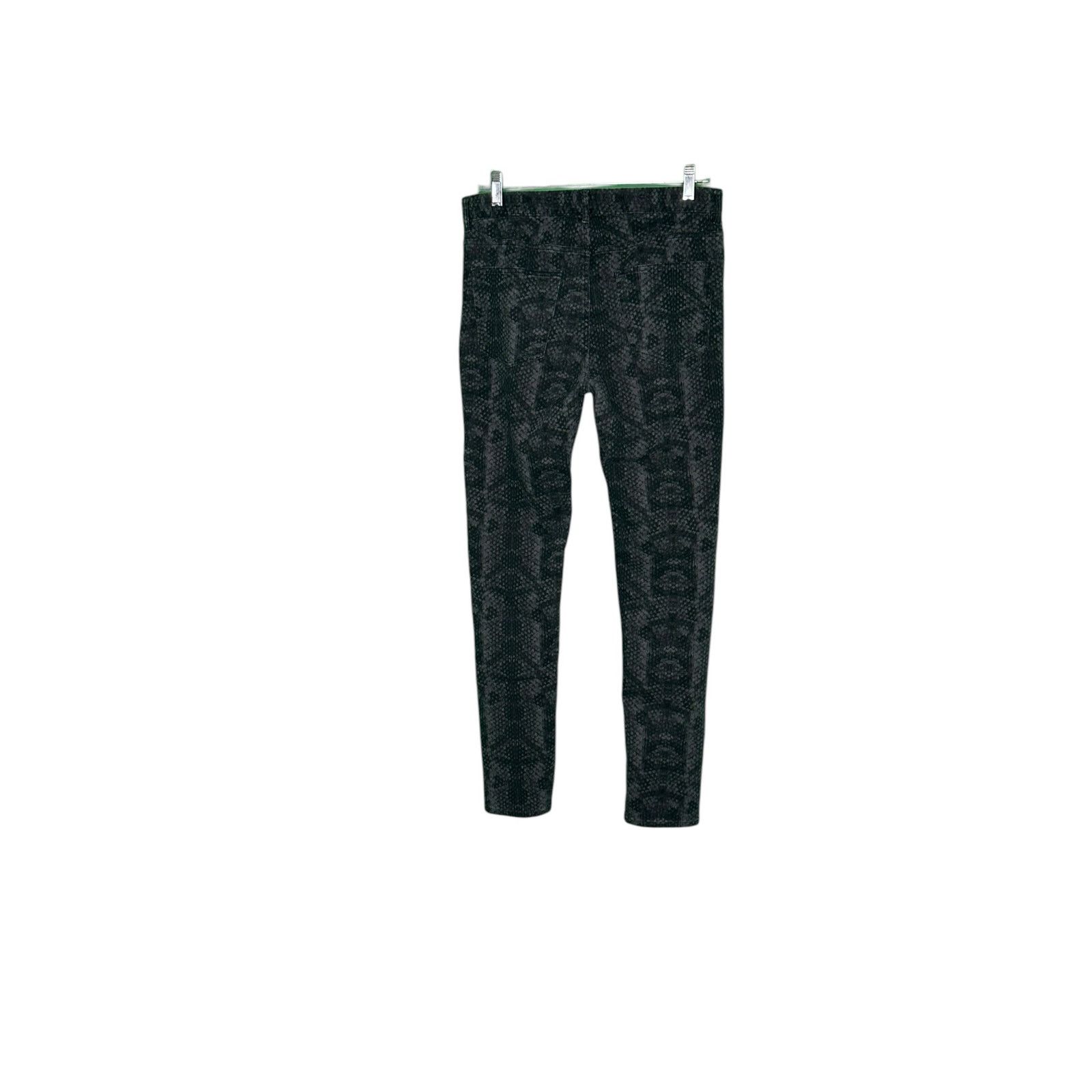 H&M H&M gray snake print skinny fit jeans size 31 Size 32" / US 10 / IT 46 - 17 Thumbnail