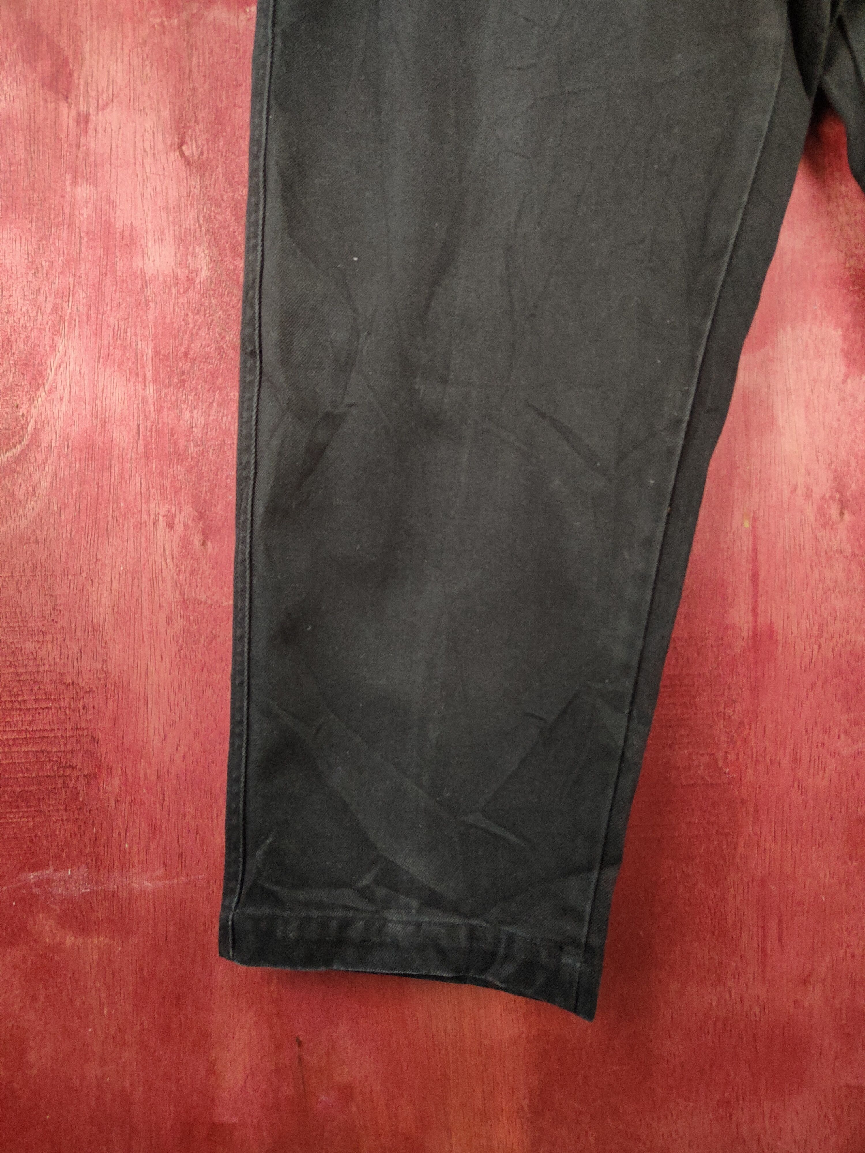 Undercover × Uniqlo UNDERCOVER x UNIQLO Black Baggy Trousers Pants N#S013 Size US 34 / EU 50 - 4 Thumbnail