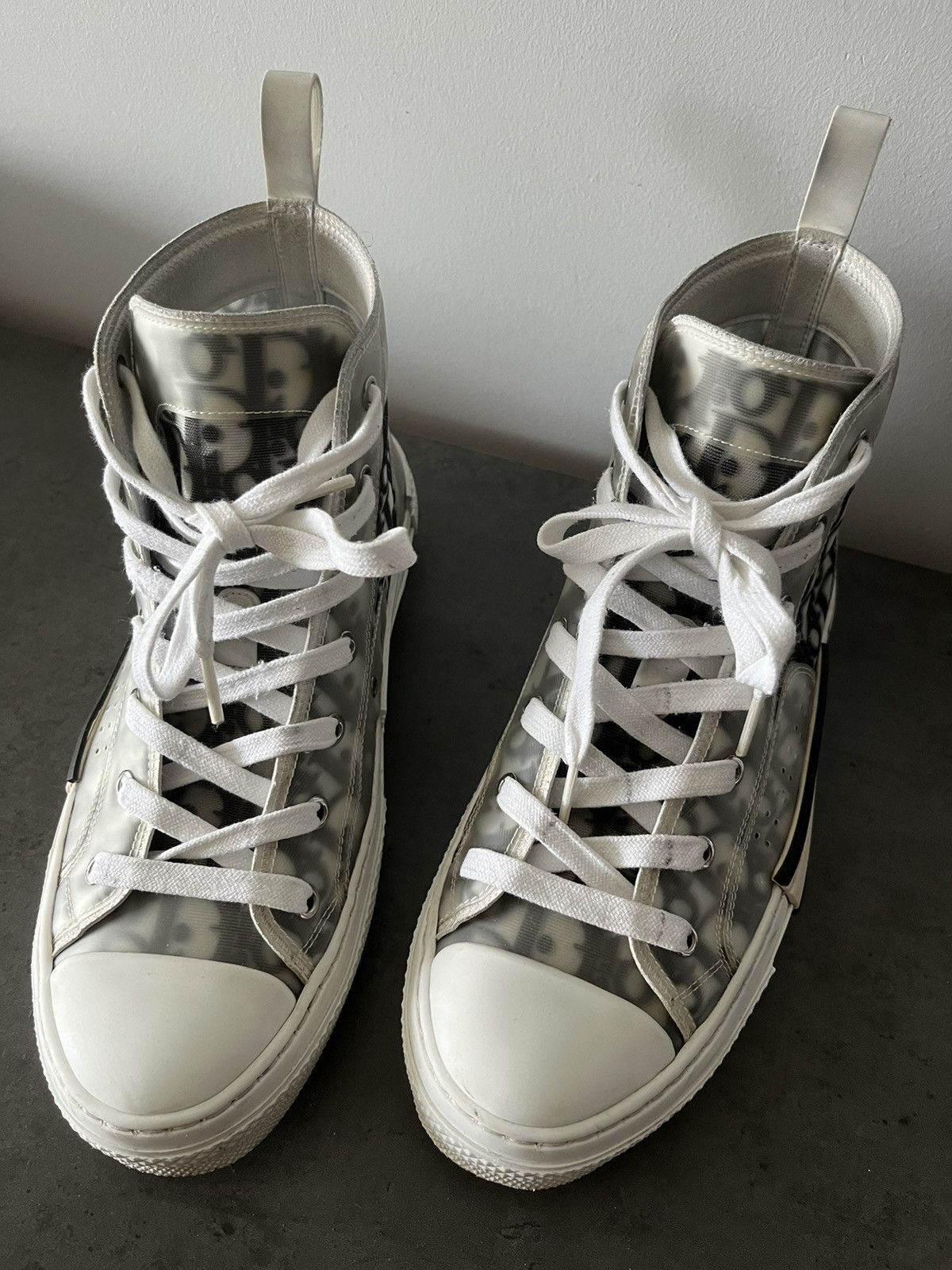 Dior Dior b23 monogram hi-top sneakers Size US 7.5 / EU 40-41 - 2 Thumbnail