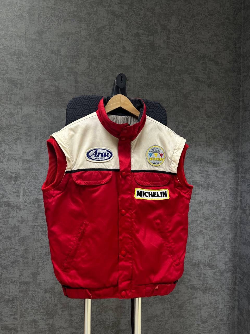Dainese × Vintage Vintage Dainese Michelin West MOTO Big Logo Jacket Size US L / EU 52-54 / 3 - 2 Thumbnail
