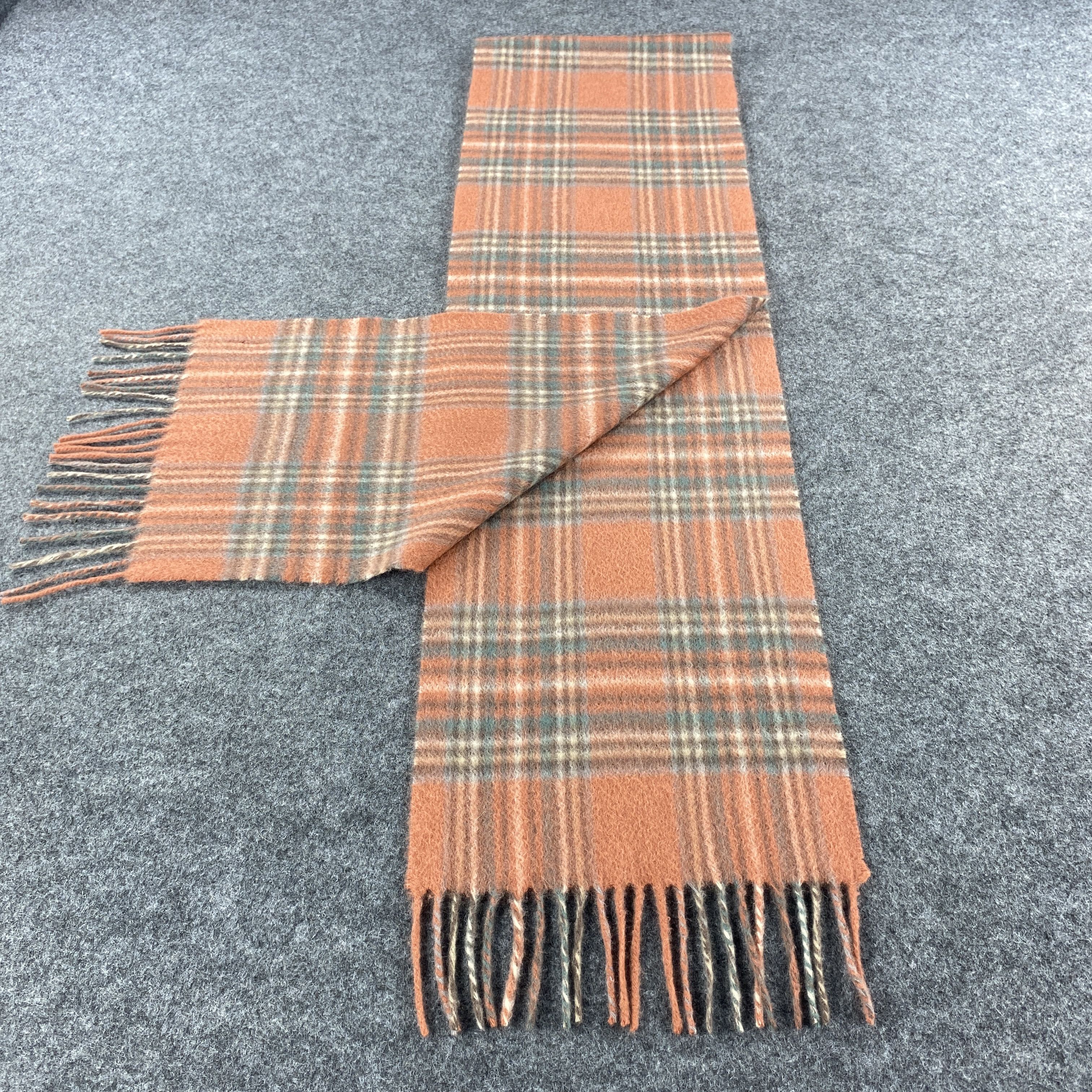 Lyle & Scott × Vintage Lyle & Scott Scarf # Muffler # Neckwear # D479 Size ONE SIZE - 4 Thumbnail