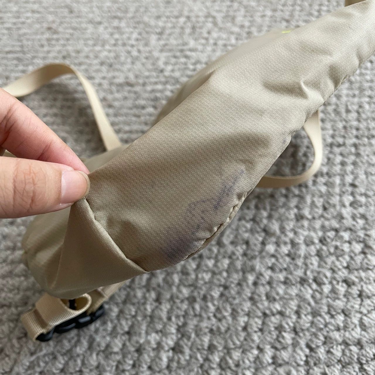 Arc'teryx Arcteryx Light Brown Embroidered Double-Layer Crossbody Bag Size ONE SIZE - 4 Thumbnail