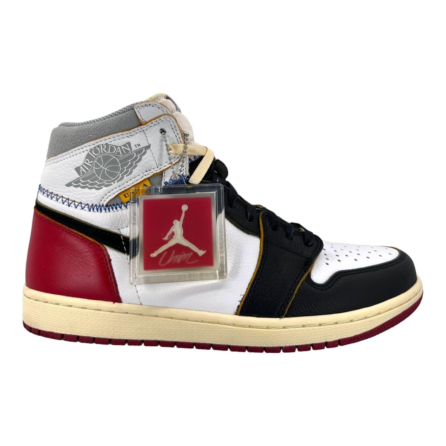 Nike 1 Retro High Union Los Angeles Black Toe Size US 5 / EU 37 - 1 Thumbnail
