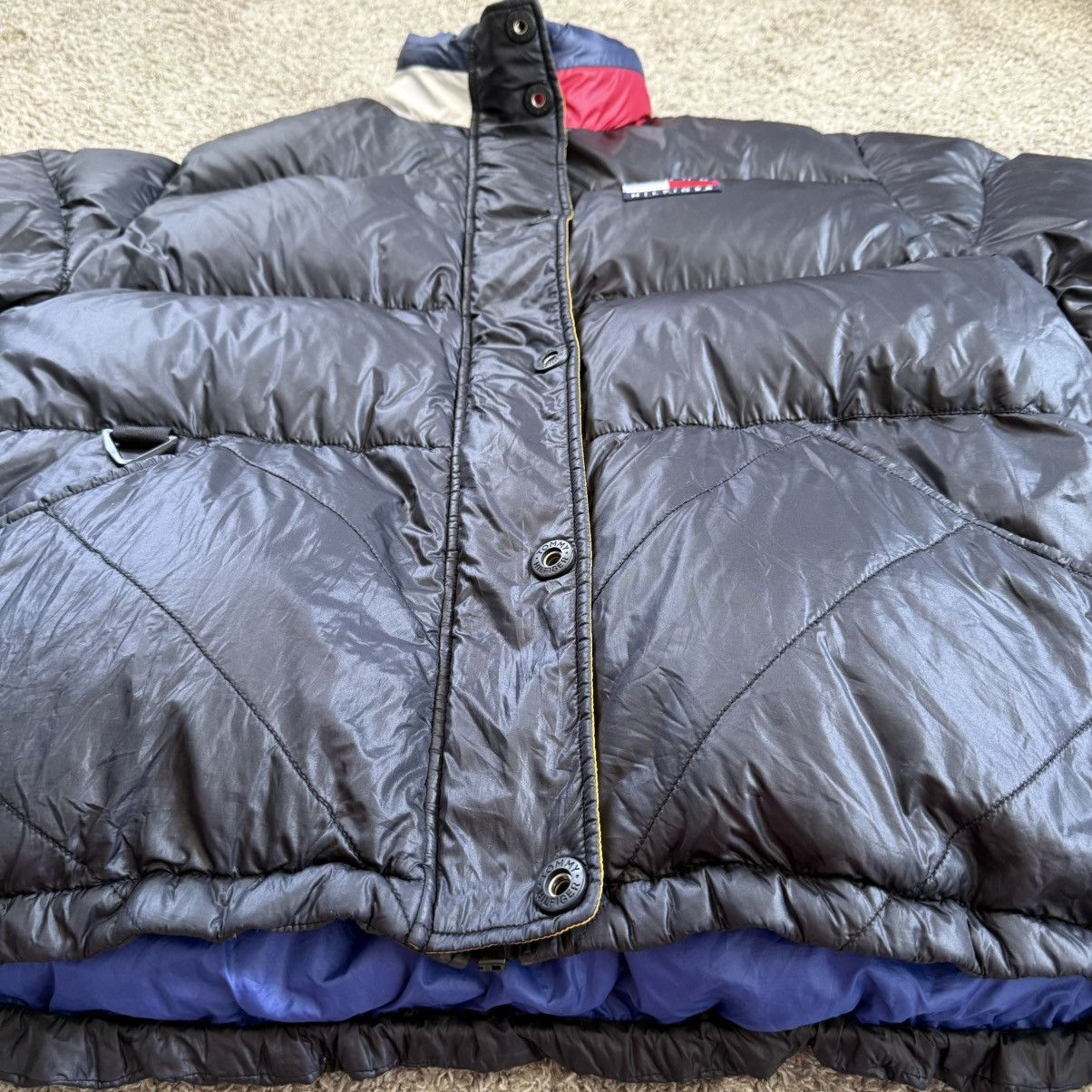 Tommy Hilfiger 🔴Tommy Hilfiger Puffer Jacket Size Large Bubble Black Navy Size US L / EU 52-54 / 3 - 13 Thumbnail