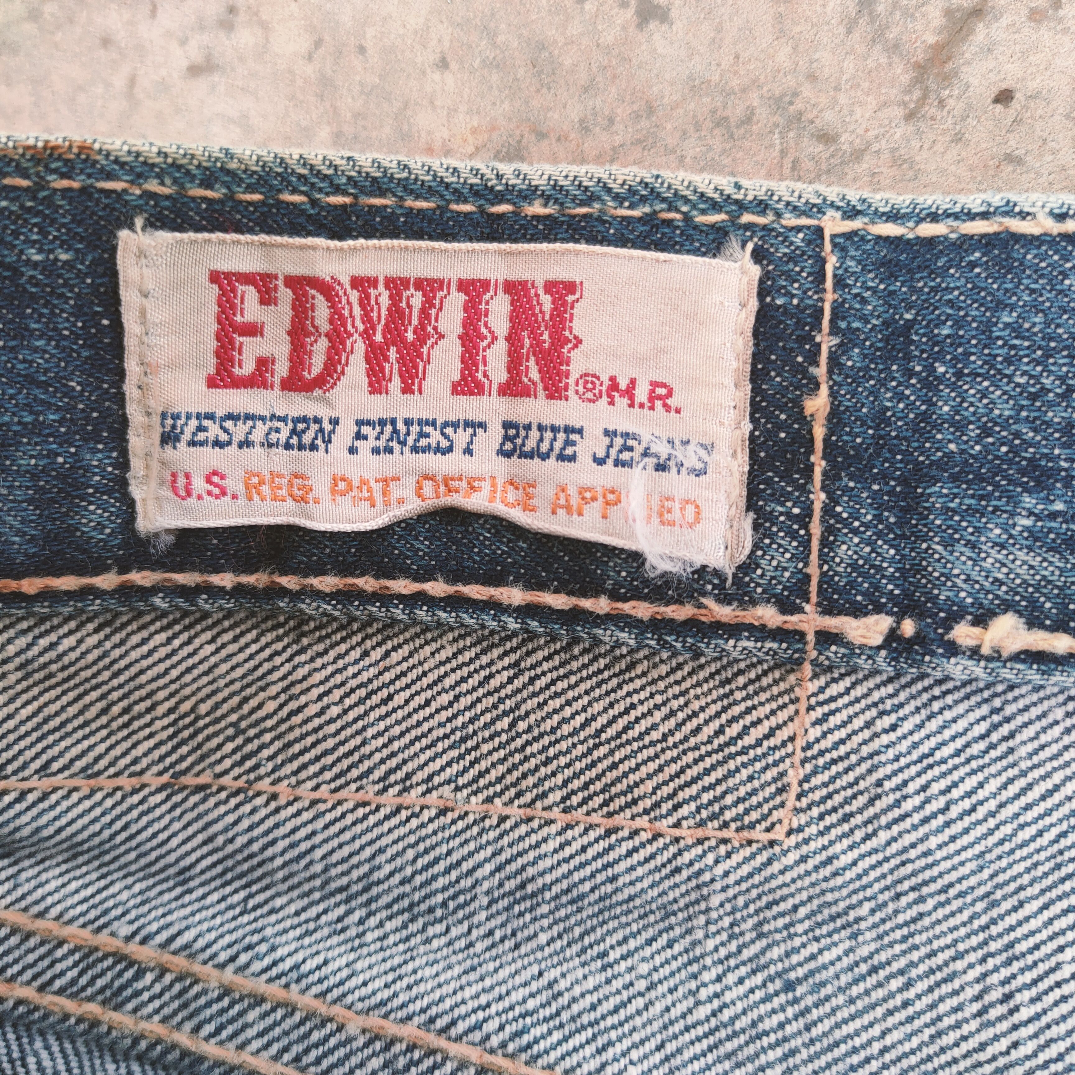 Edwin VINTAGE US EDWIN JEANS DENIM CARGO PANTS Size US 30 / EU 46 - 13 Thumbnail