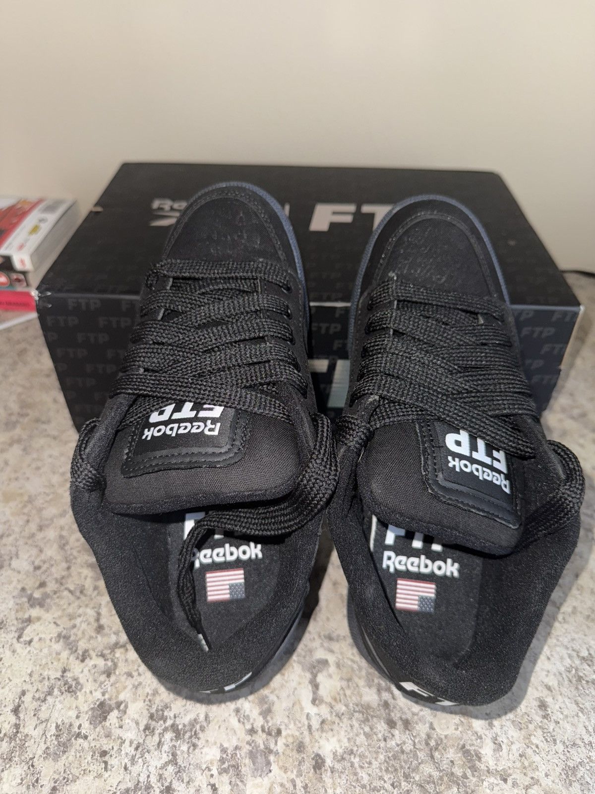 Fuck The Population Ftp Reebok Club C 2025 Size US 7 / EU 40 - 4 Thumbnail
