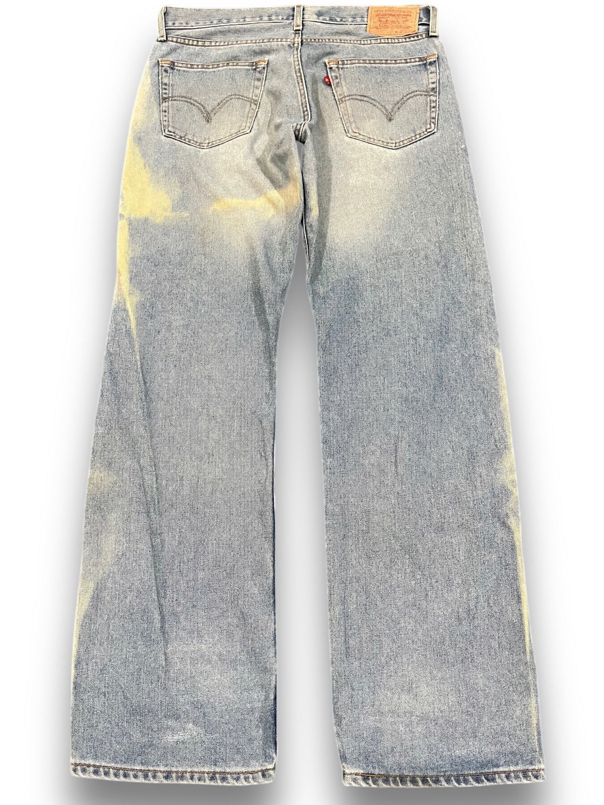 LVC × Levi's × Levi's Vintage Clothing Vintage Levi’s 529 Low Rise Straight Distressed Denim Size US 34 / EU 50 - 8 Thumbnail