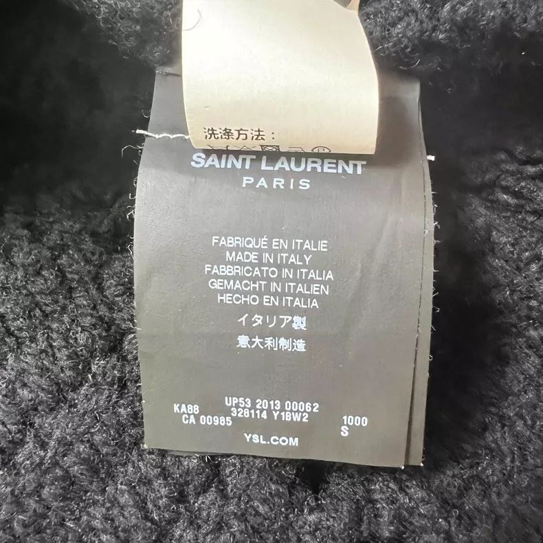 Saint Laurent Paris Saint Laurent 13fw first year slub wizard breasted hooded c Size US S / EU 44-46 / 1 - 4 Thumbnail