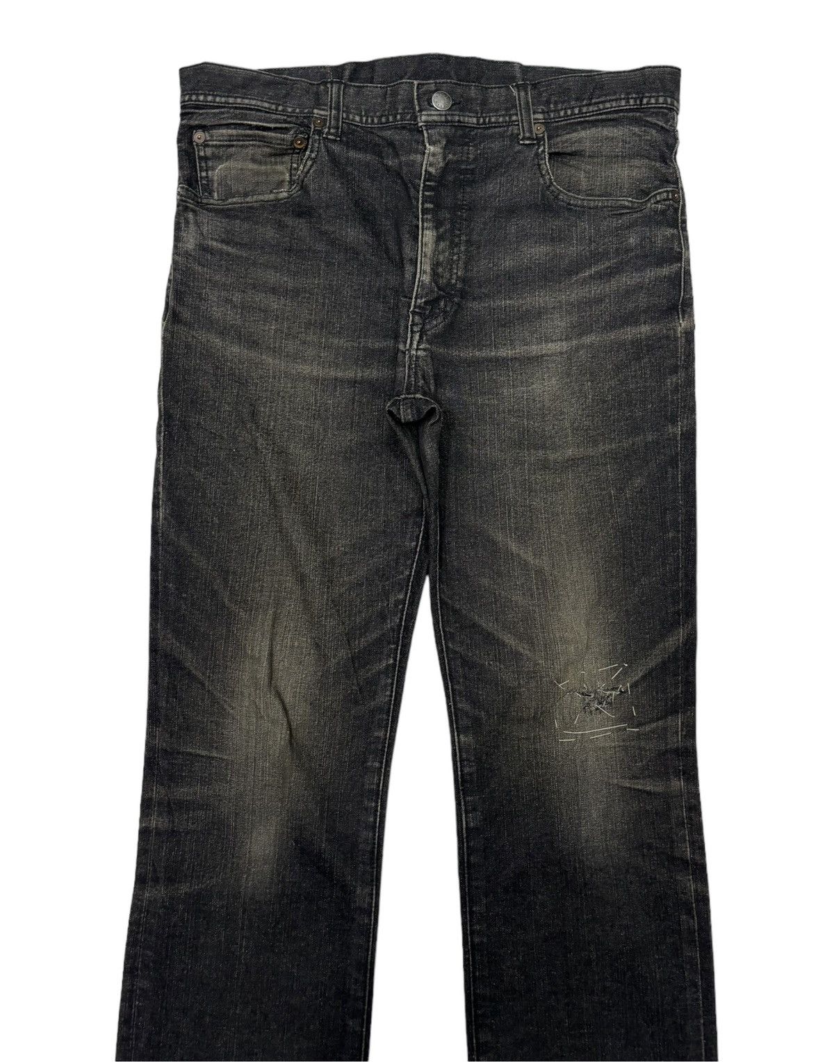 KOJIMA GENES × Yohji Yamamoto MADE IN JAPAN DENIM WORKS KOJIMA BLACK COAT JEANS Size US 33 - 5 Thumbnail