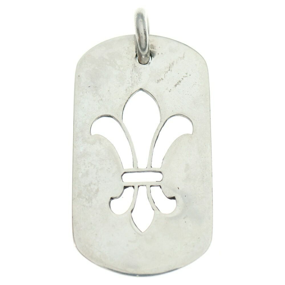Chrome Hearts Chrome Hearts Dog Tag Large BS Fleur Necklace Pendant Size ONE SIZE - 1 Thumbnail