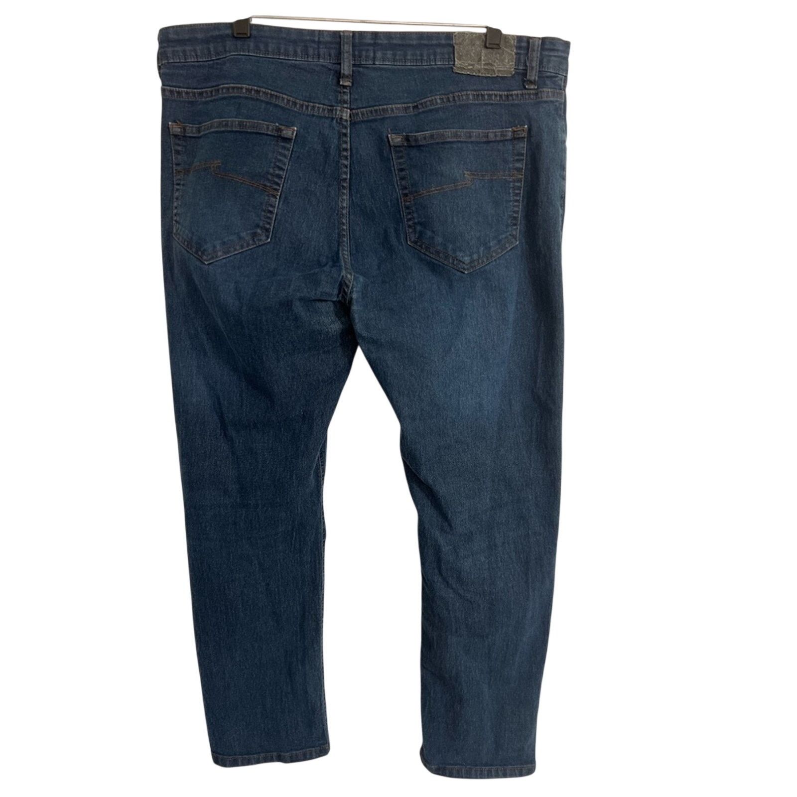 Frank & Oak Copper & Oak Supply Jeans Men 38x30 Straight Relaxed Stretch Size US 38 / EU 54 - 2 Thumbnail