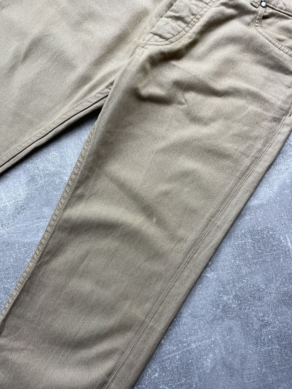 Maison Margiela Maison Martin Margiela Line 10 Beige Slim Denim Pants Size US 30 / EU 46 - 7 Thumbnail