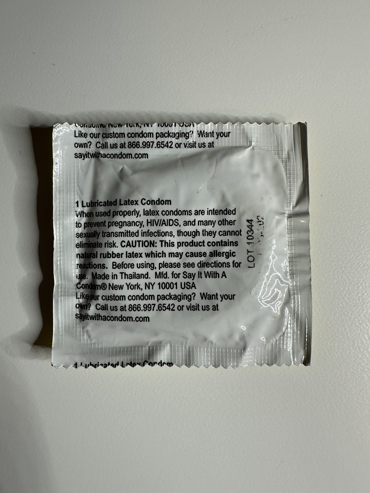 Fuck The Population FTP Gold Condom New Size ONE SIZE - 2 Thumbnail