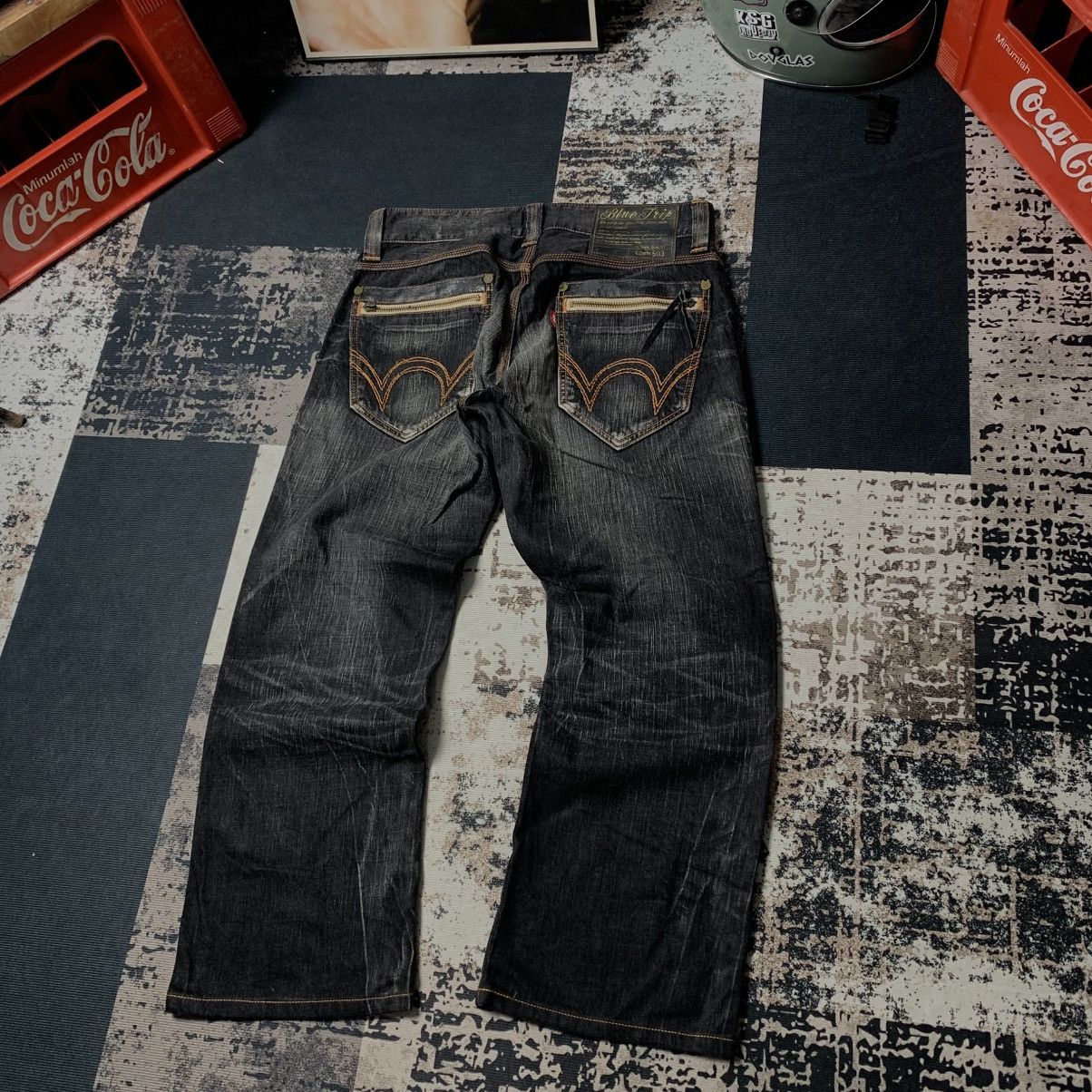 Edwin Edwin 503 Blue Trip Denim Pants Size US 32 / EU 48 - 2 Thumbnail