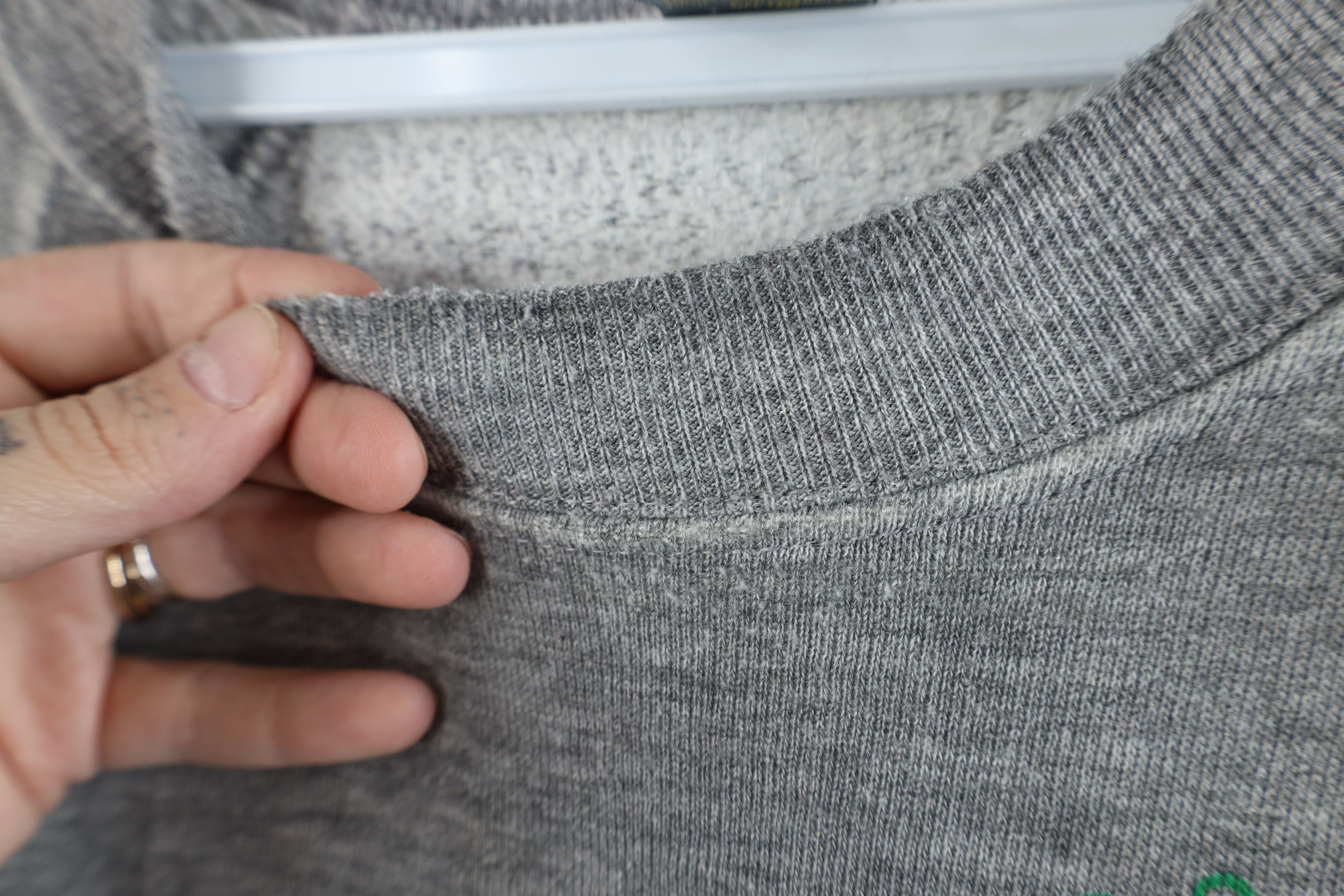 Russell Athletic × Vintage Vintage 70s 80s Russell Athletic Dry Sweatshirt Gray USA Size L / US 10 / IT 46 - 9 Thumbnail