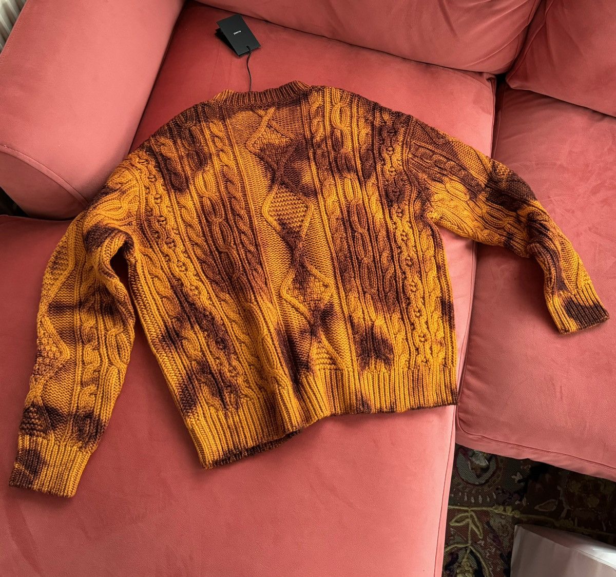 Alanui Alanui dark orange-brown soft wool jumper, size M Size M / US 6-8 / IT 42-44 - 7 Thumbnail