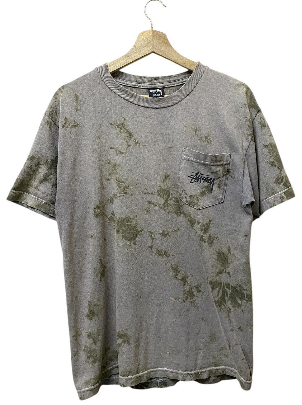 Stussy Stussy Tye Dye Single Poket Tshirt Short Sleeve Size US M / EU 48-50 / 2 - 1 Thumbnail