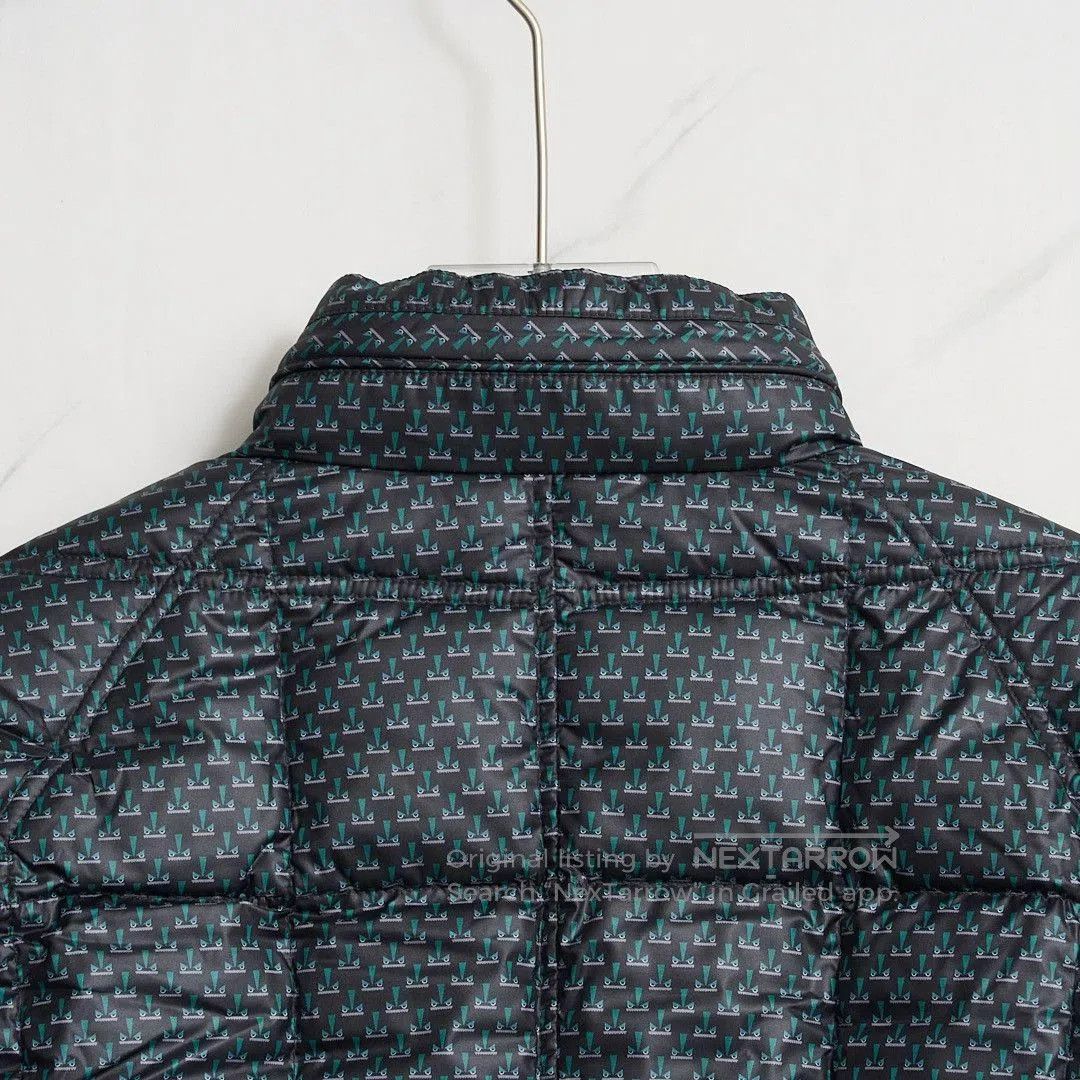 Fendi Fendi Men's All-over Print Stand Collar Down Jacket. Size US S / EU 44-46 / 1 - 8 Thumbnail