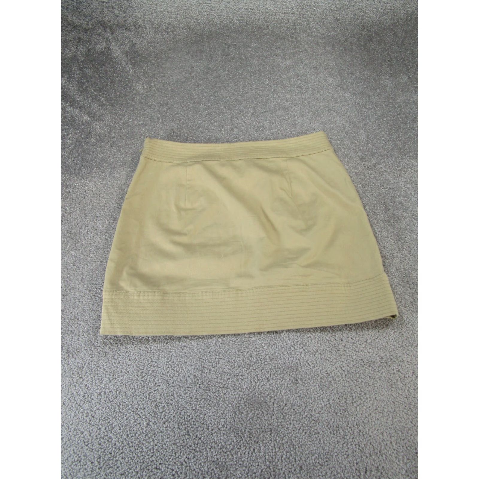 Vineyard Vines VINTAGE Vineyard Vines Skirt Women’s Size 8 Beige Cotton Spandex Mini Casual Party Girl's Size 30" / US 8 / IT 44 - 7 Thumbnail