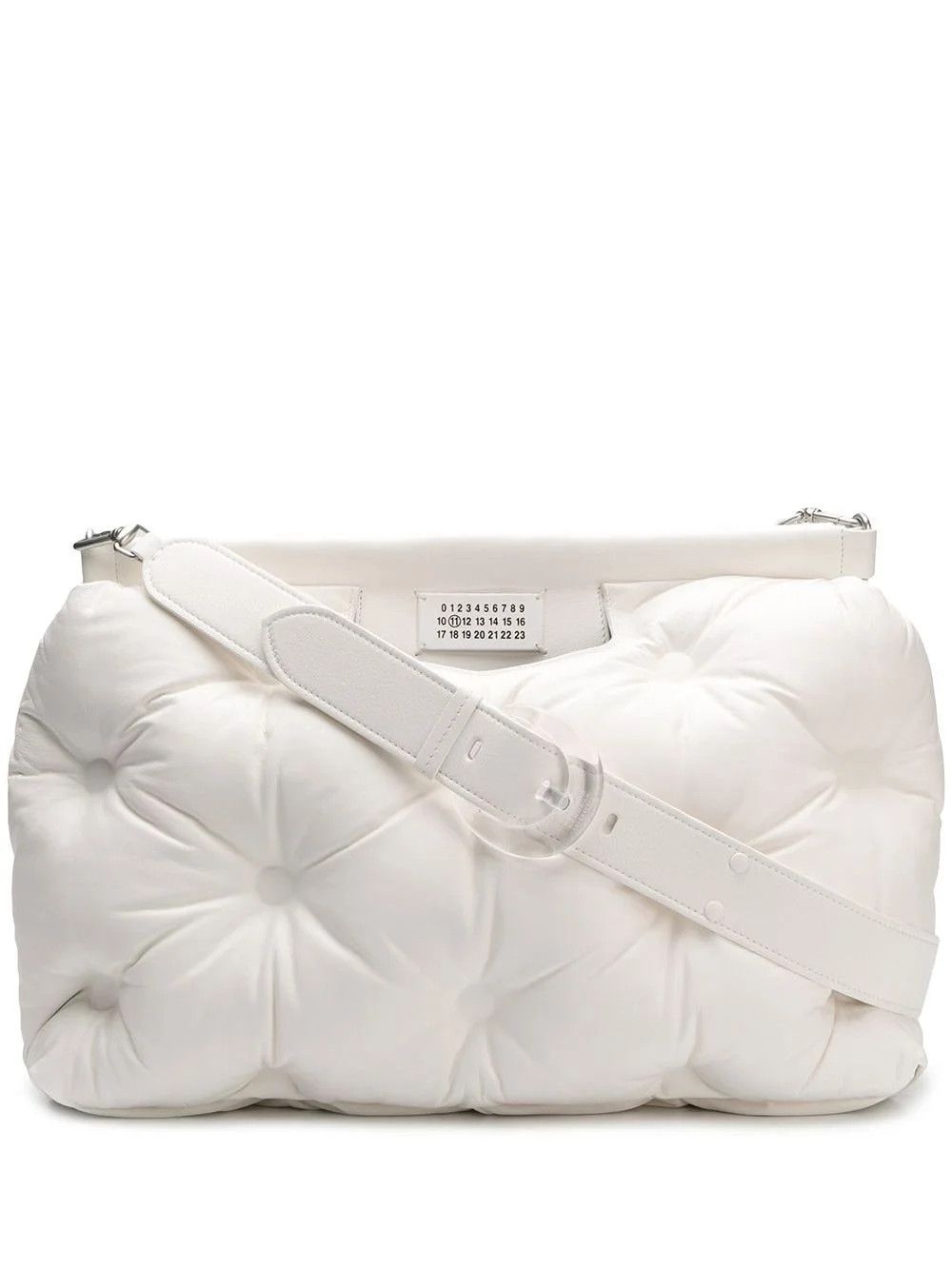 Maison Margiela o1w1db10825 Size: OS / Large Glam Slam Bag in White Size ONE SIZE - 1 Thumbnail
