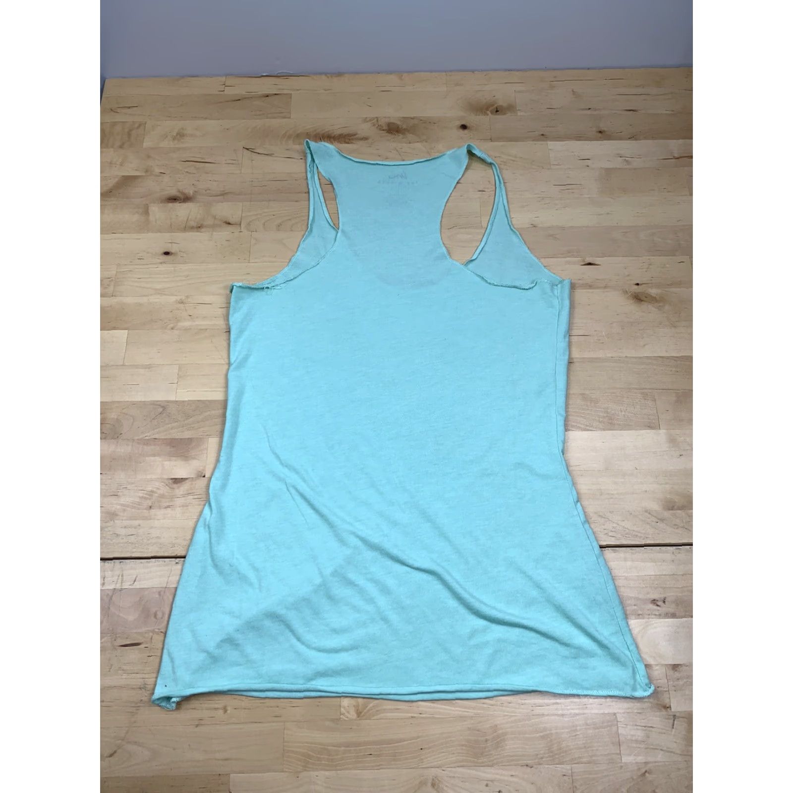 Paradise Ivy Miller Womens Racerback Tank Top S Paradise Found Graphic Casual Tank Green Sleeveless Racerback Activewear Pullover Size S / US 4 / IT 40 - 3 Thumbnail