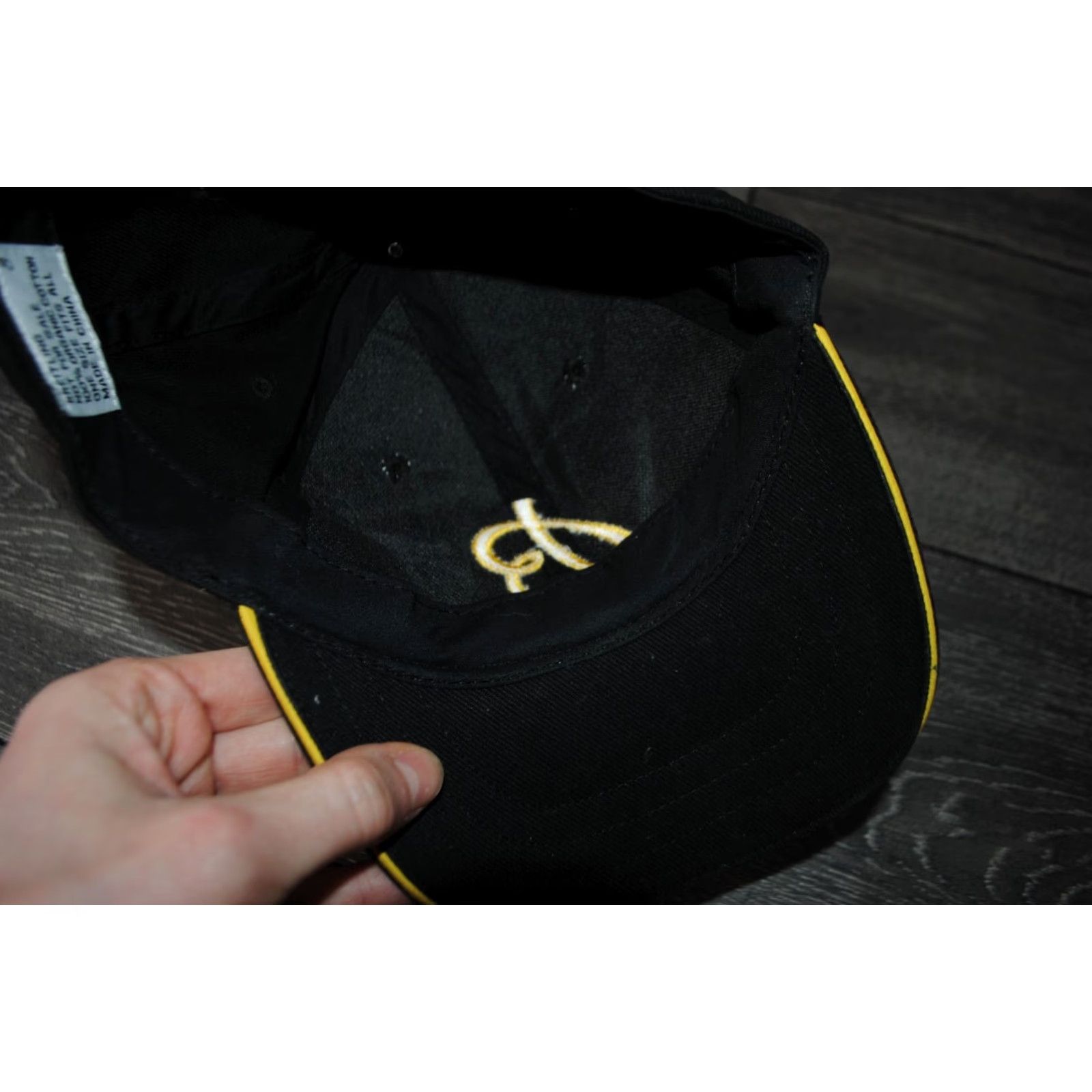 Breitling Breitling Hat Cap Mens Black Cotton 100% New STYLE LOGO GOLD LOGO Cap Size ONE SIZE - 7 Thumbnail