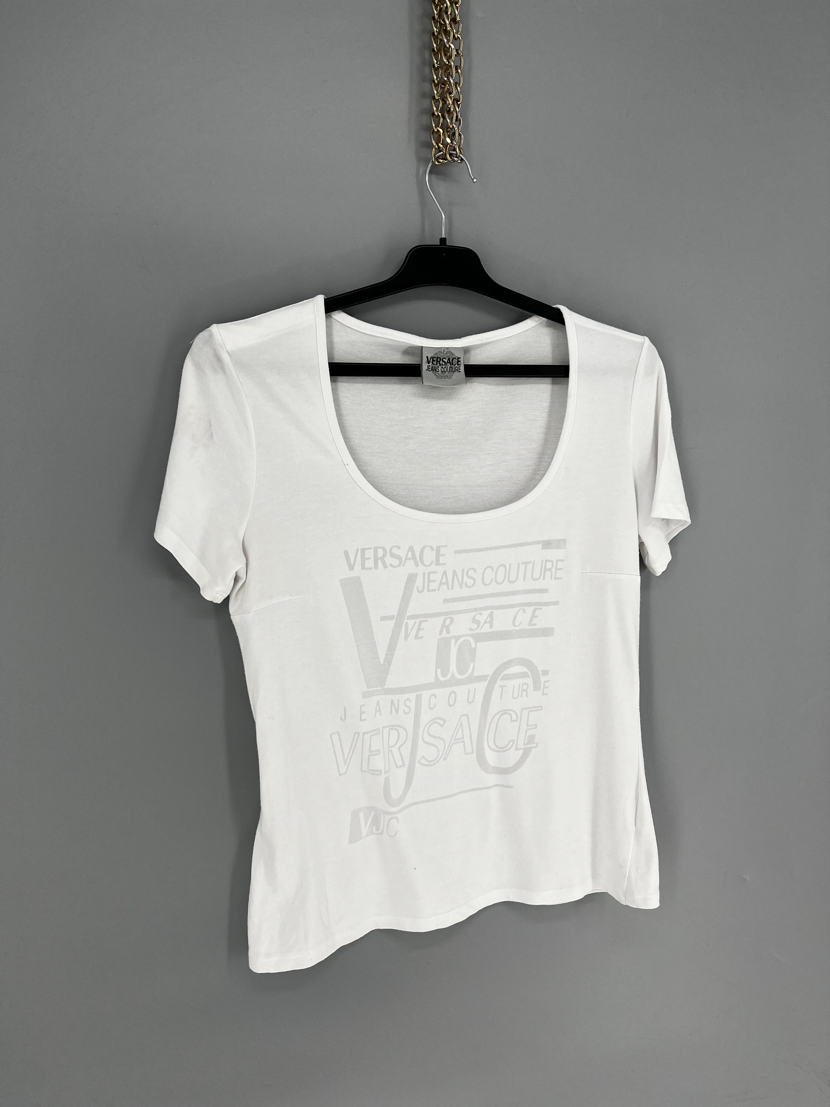 Versace Gianni Versace Jeans medusa meduza tee shirt 90s OLD MONEY Size M / US 6-8 / IT 42-44 - 2 Thumbnail