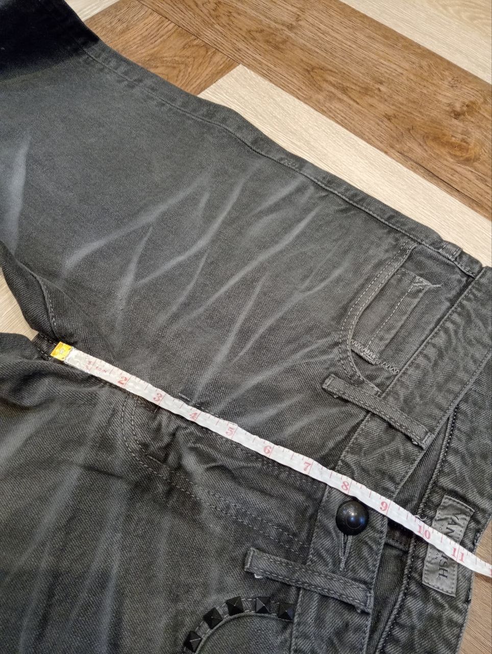 Vanquish VANQUISH JAPAN GREY WASHED DENIM PANTS Size US 32 / EU 48 - 12 Thumbnail