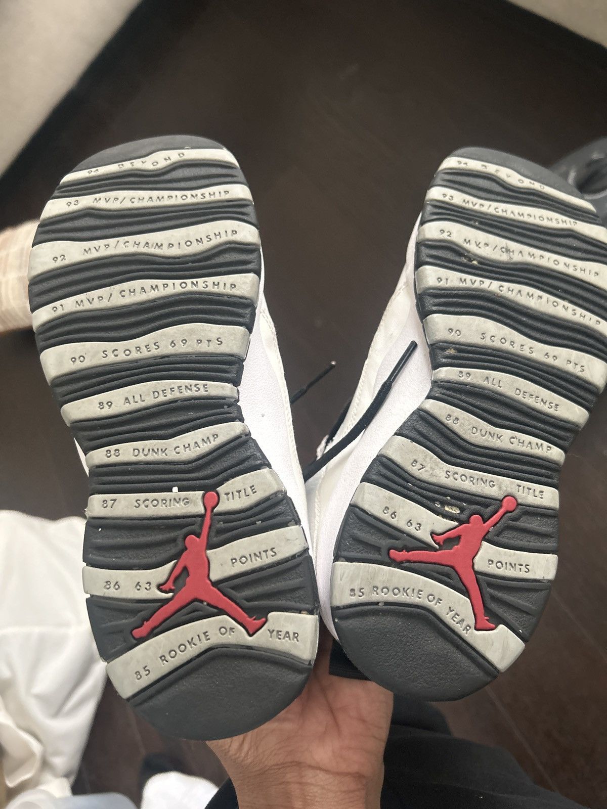 Jordan Brand Jordan 10s steel size 5.5y 2013 Size US 5.5 / EU 38 - 1 Thumbnail