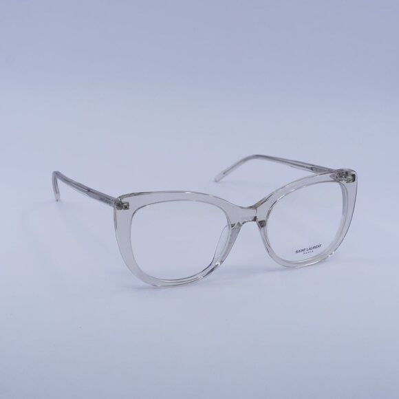 Saint Laurent Paris Saint Laurent SL778 004 Eyeglasses Transparent Beige 55mm Size ONE SIZE - 1 Thumbnail