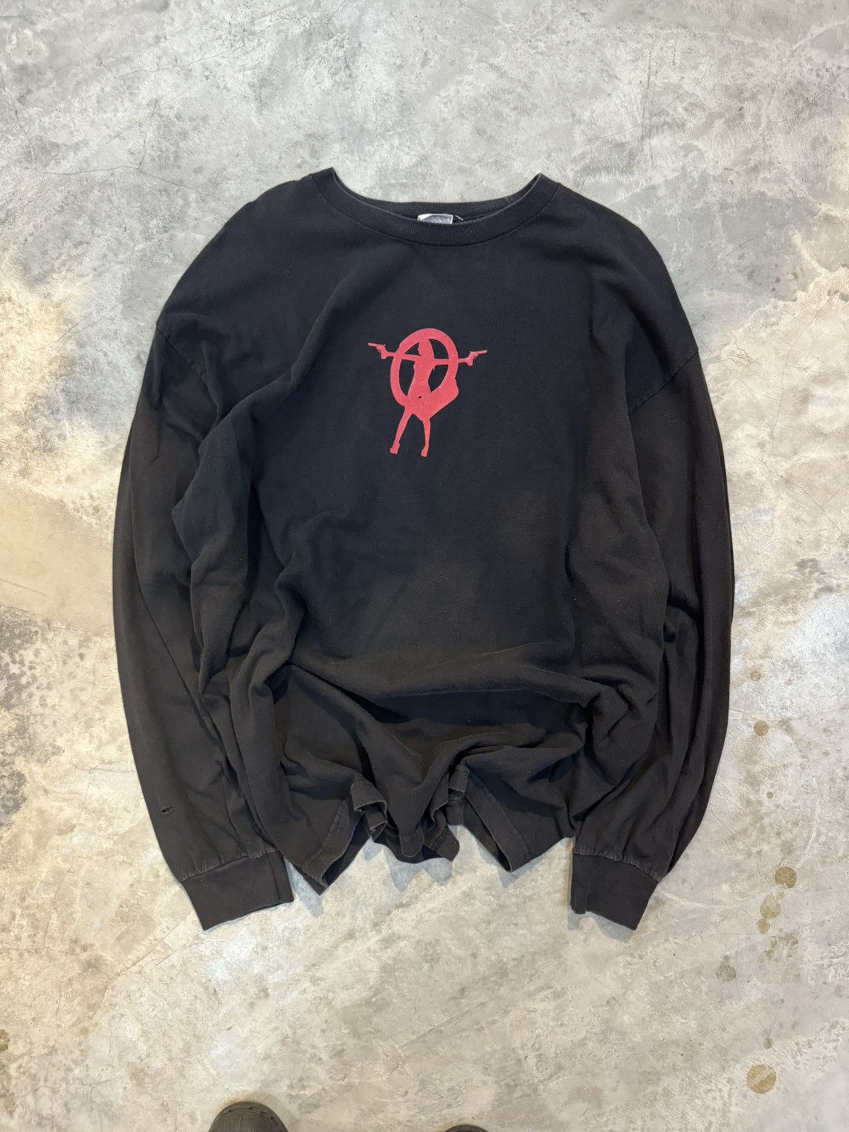Japanese Brand × Vintage Vintage Outlaw cuff woman tee Size US XL / EU 56 / 4 - 1 Thumbnail