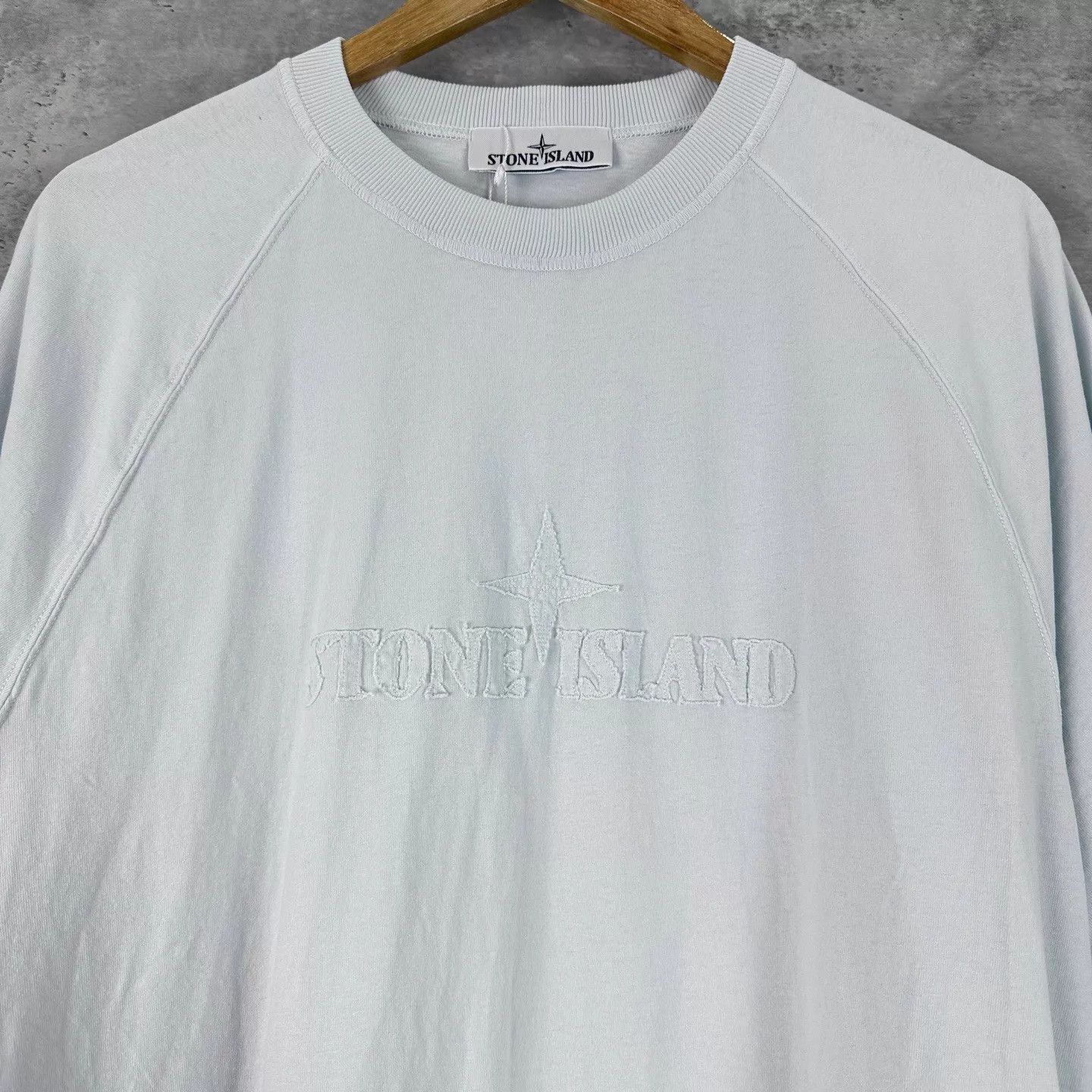 Stone Island Stone Istand Embroidered Logo Short Sleeve L 99 New Size US L / EU 52-54 / 3 - 4 Thumbnail
