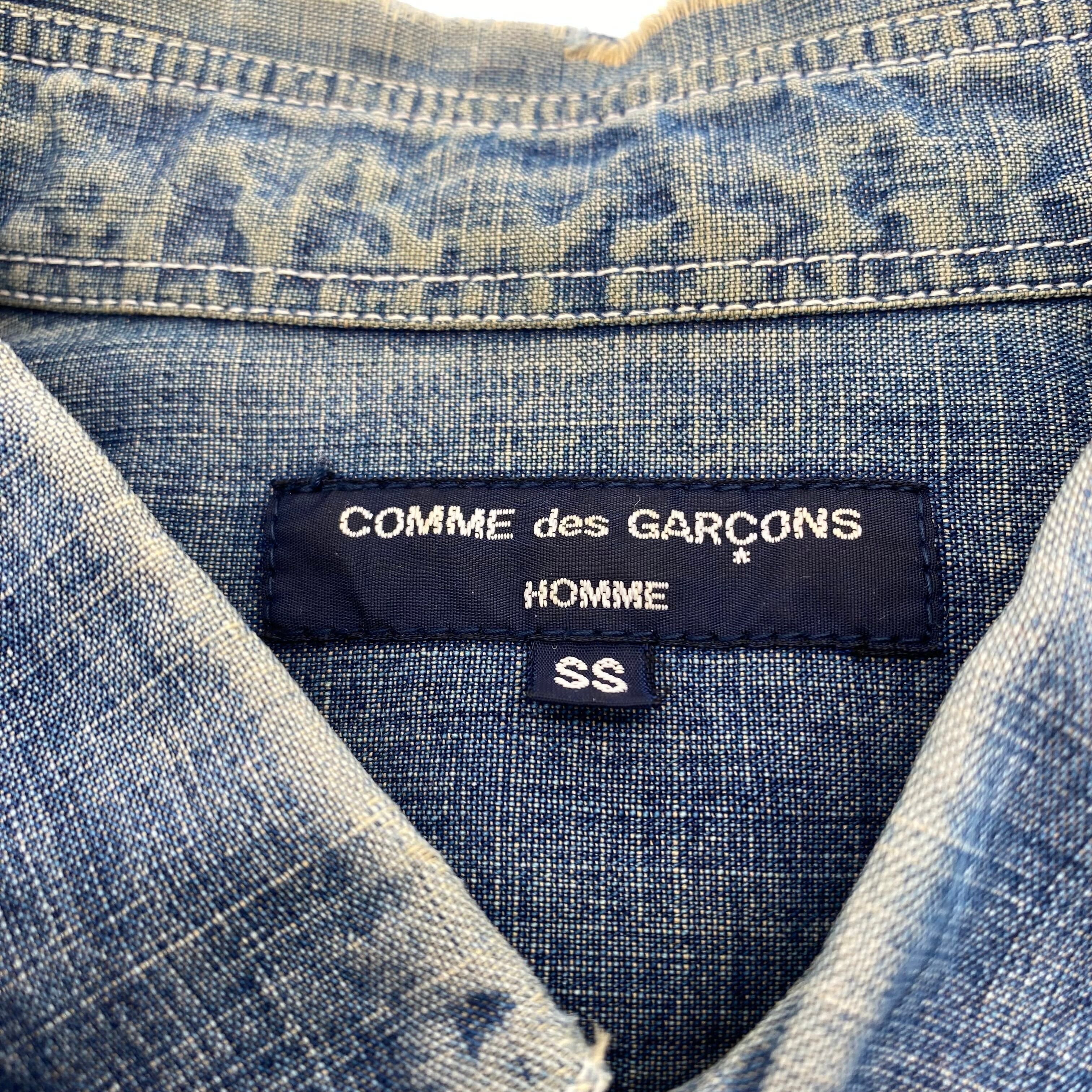 Comme des Garcons Vintage Comme des Garcons Long Sleeve Shirts Denim Size US XS / EU 42 / 0 - 3 Thumbnail