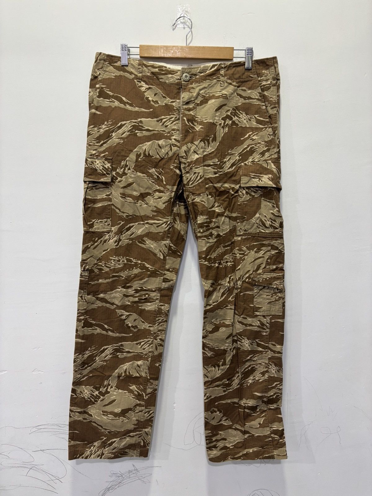 Vintage Vintage Hope Mfg. Inc Tiger Stripe Camo Pants Size US 36 / EU 52 - 1 Thumbnail