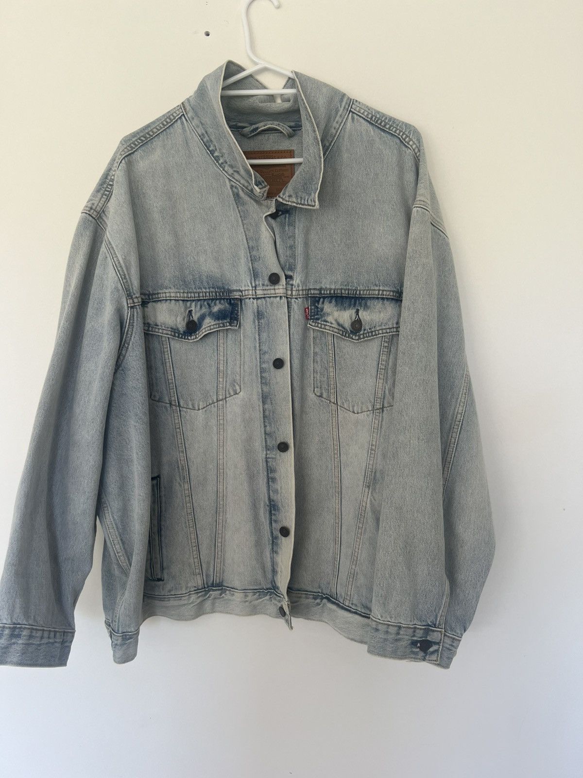 Levi's DENIM 5XL LEVIS TRUCKER JEAN JACKET Size US XXL / EU 58 / 5 - 1 Thumbnail