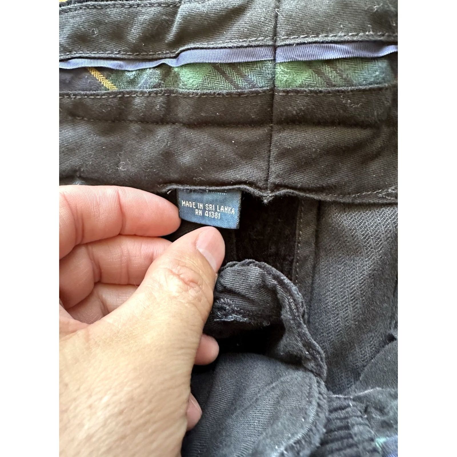 Polo Ralph Lauren VINTAGE Polo Ralph Lauren Black Corduroy Ethan Pants Mens 33x30 Polo Cords Slim? Regular? 90s Logo City College Preppy USA Size US XS / EU 42 / 0 - 5 Thumbnail