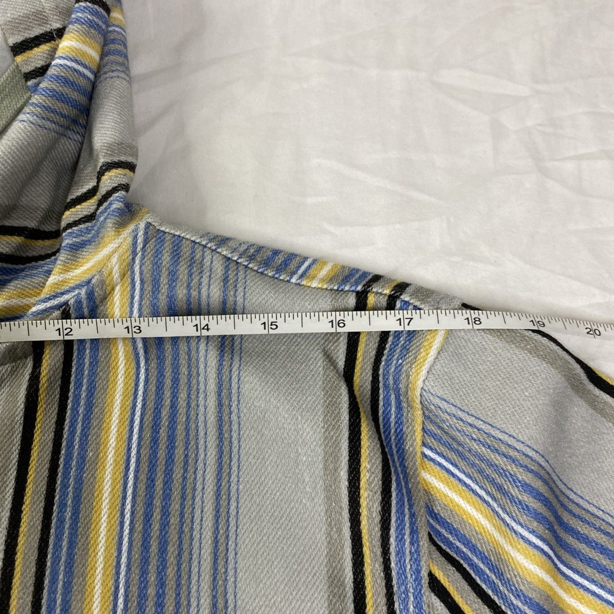 Other Island Haze Striped Mens Hoodie Beachy Gray Blue Sz M, NWT Size US S / EU 44-46 / 1 - 5 Thumbnail