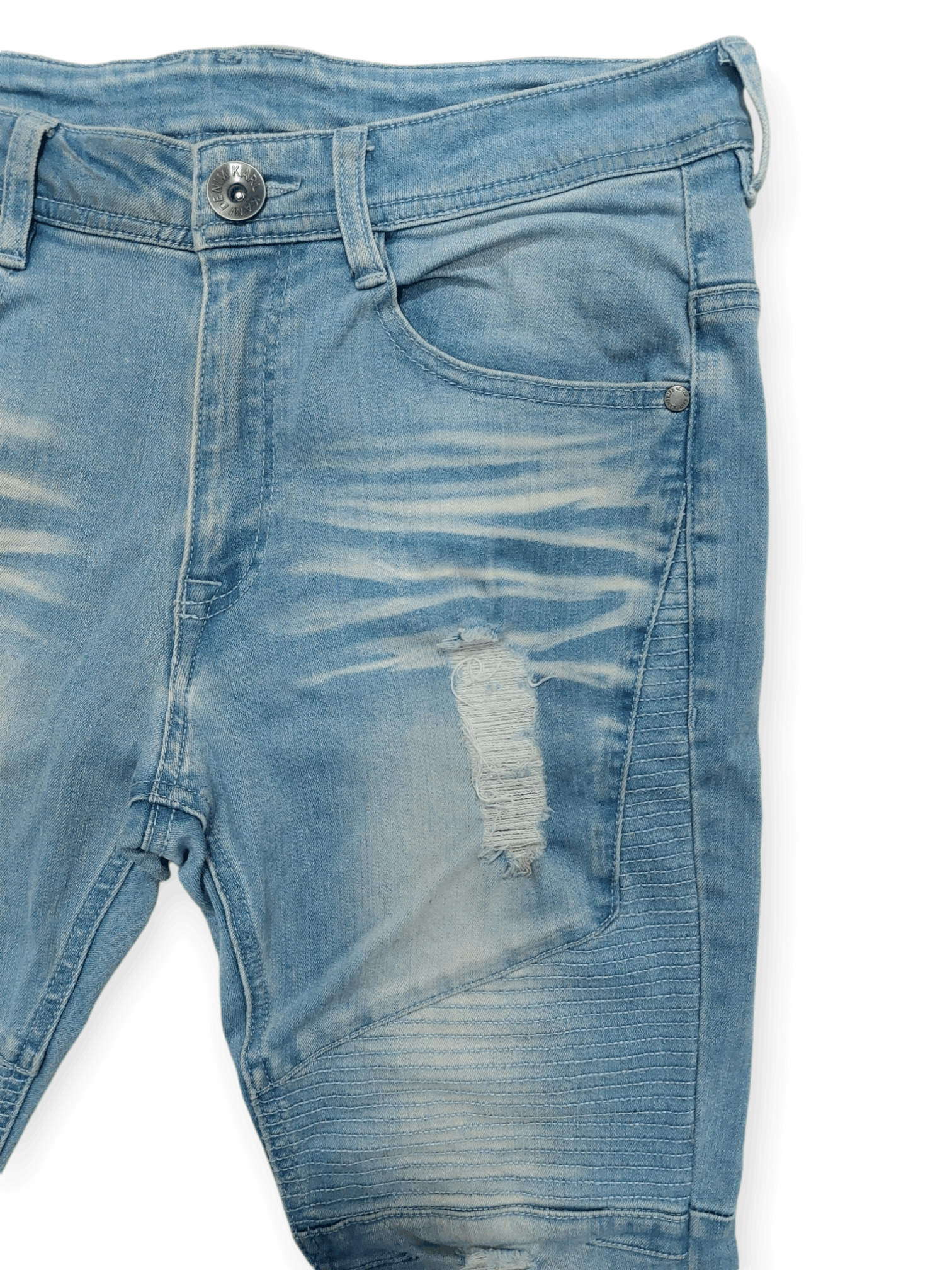 Karl Kani FYE🔥 Karl Kani Punk Biker Denim Size US 32 / EU 48 - 3 Thumbnail