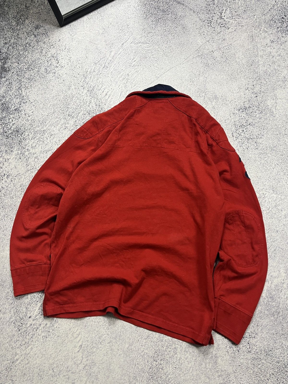 Polo Ralph Lauren Vintage Polo Ralph Lauren #3 RRL Rugby Shirt Longsleeve Y2k Size US L / EU 52-54 / 3 - 12 Thumbnail