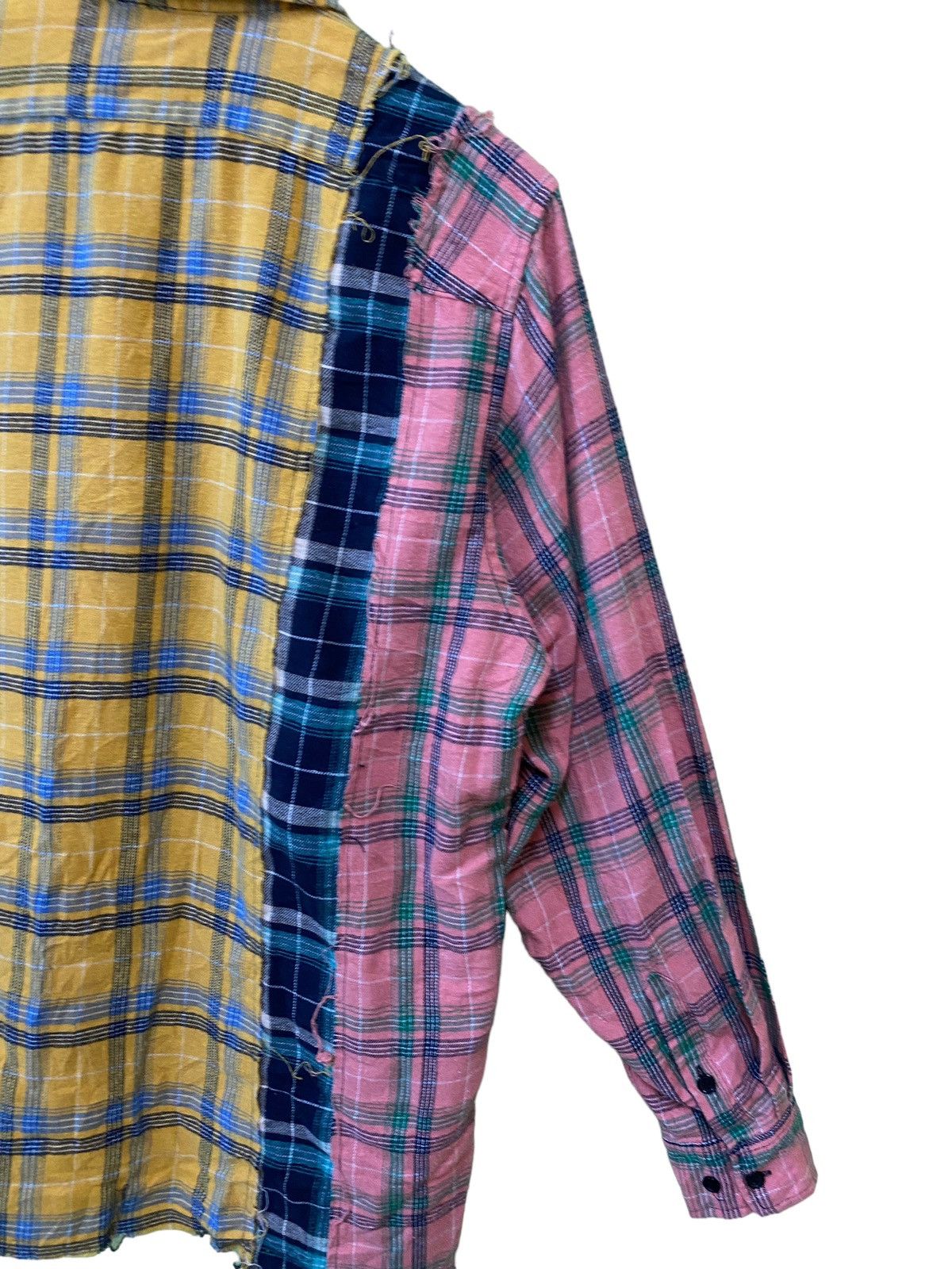 If Six Was Nine Flannel Better Be Reworks Rebuild Shirt Size US L / EU 52-54 / 3 - 11 Thumbnail