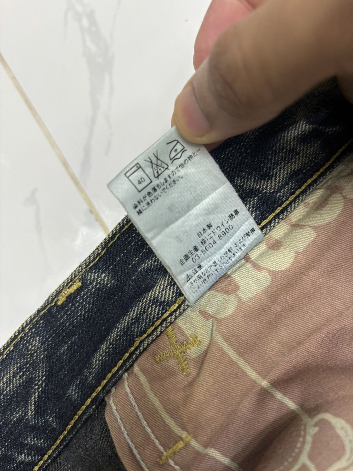 If Six Was Nine × Japanese Brand × Lee 🔥90s Lee Riders Flared Mud Wash Distress Denim Jeans Size US 32 / EU 48 - 13 Thumbnail