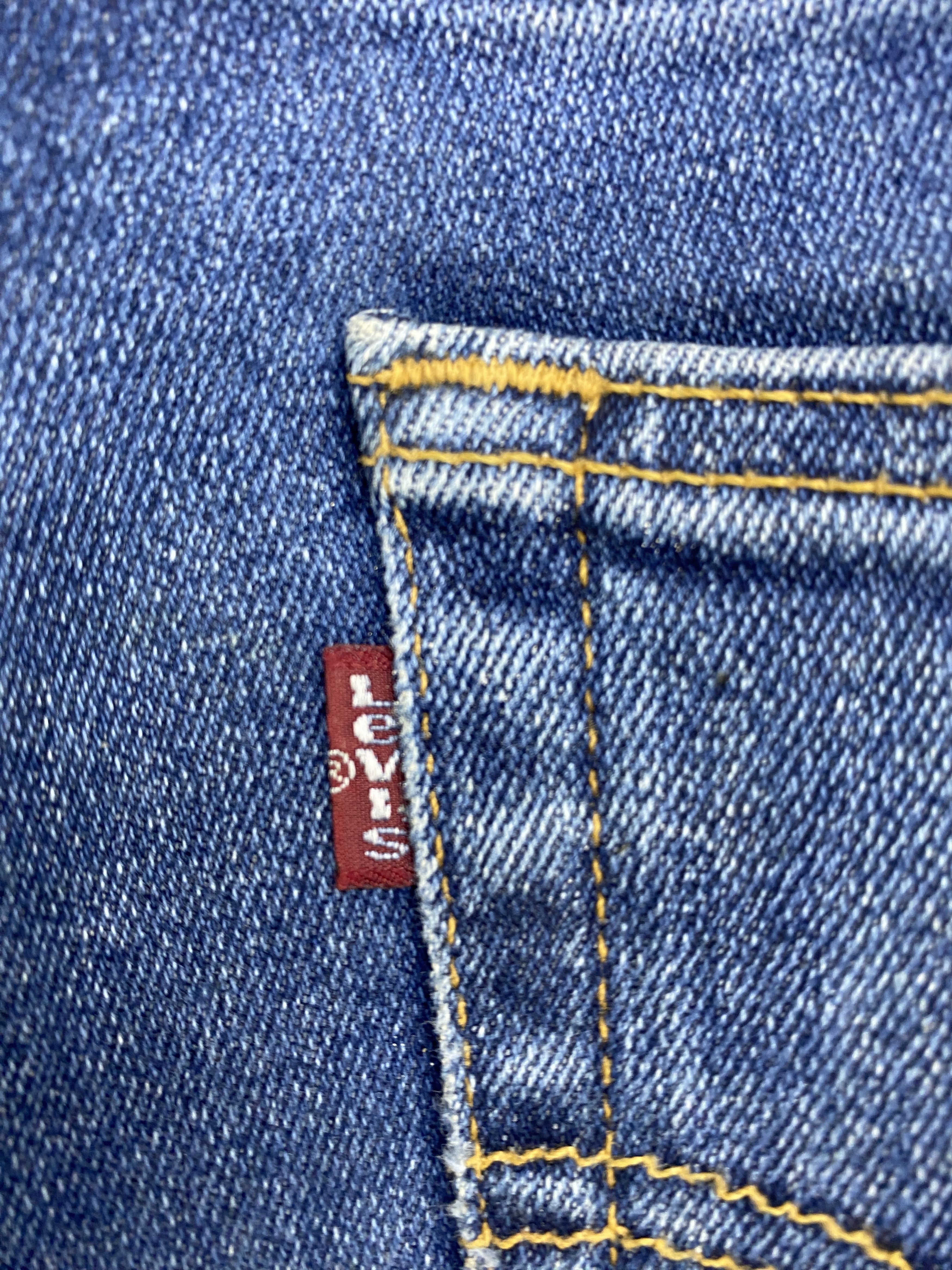 Levi's × Vintage Vintage 90s Levis 603 Blue Denim Jeans Size US 34 / EU 50 - 6 Thumbnail