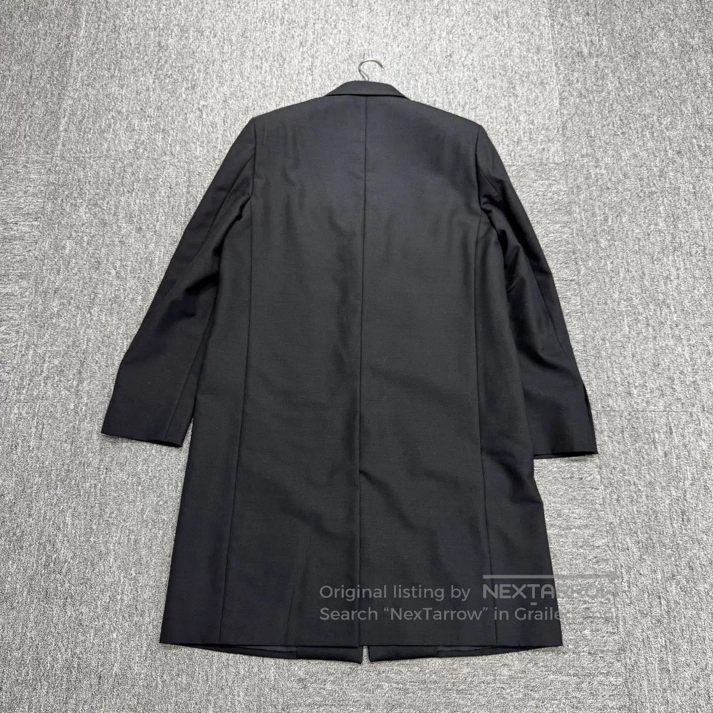 Moncler black wool coat for men. Size US XXL / EU 58 / 5 - 2 Thumbnail