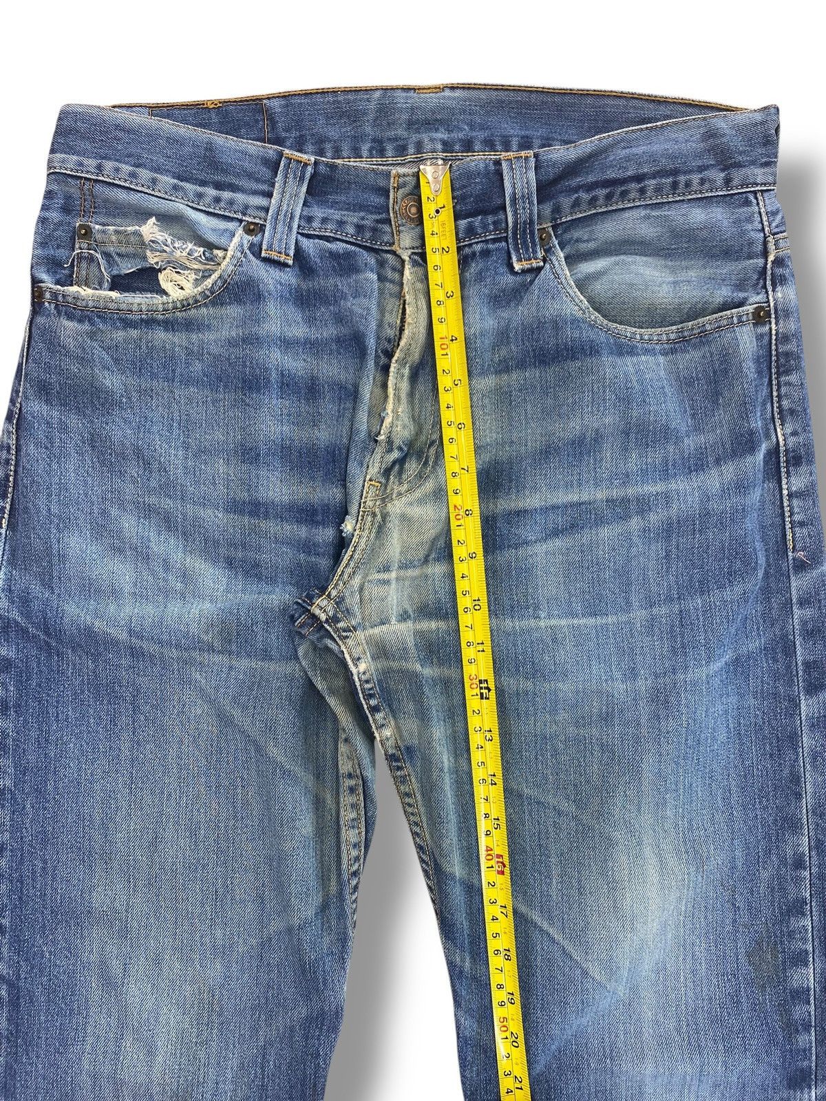 Levi's Levi’s Vintage 506 Whiskers Faded Wash Style Loose Jeans Size US 34 / EU 50 - 10 Thumbnail