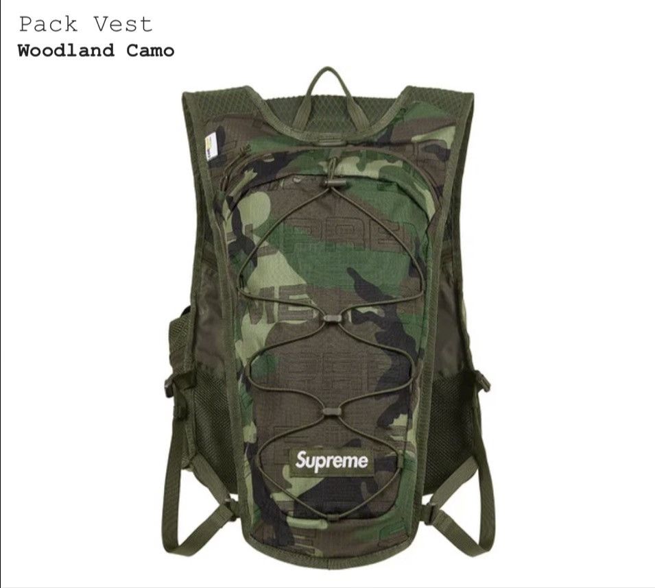 Supreme Supreme x Cordura Woodland Camo Pack Vest Size US M / EU 48-50 / 2 - 2 Thumbnail