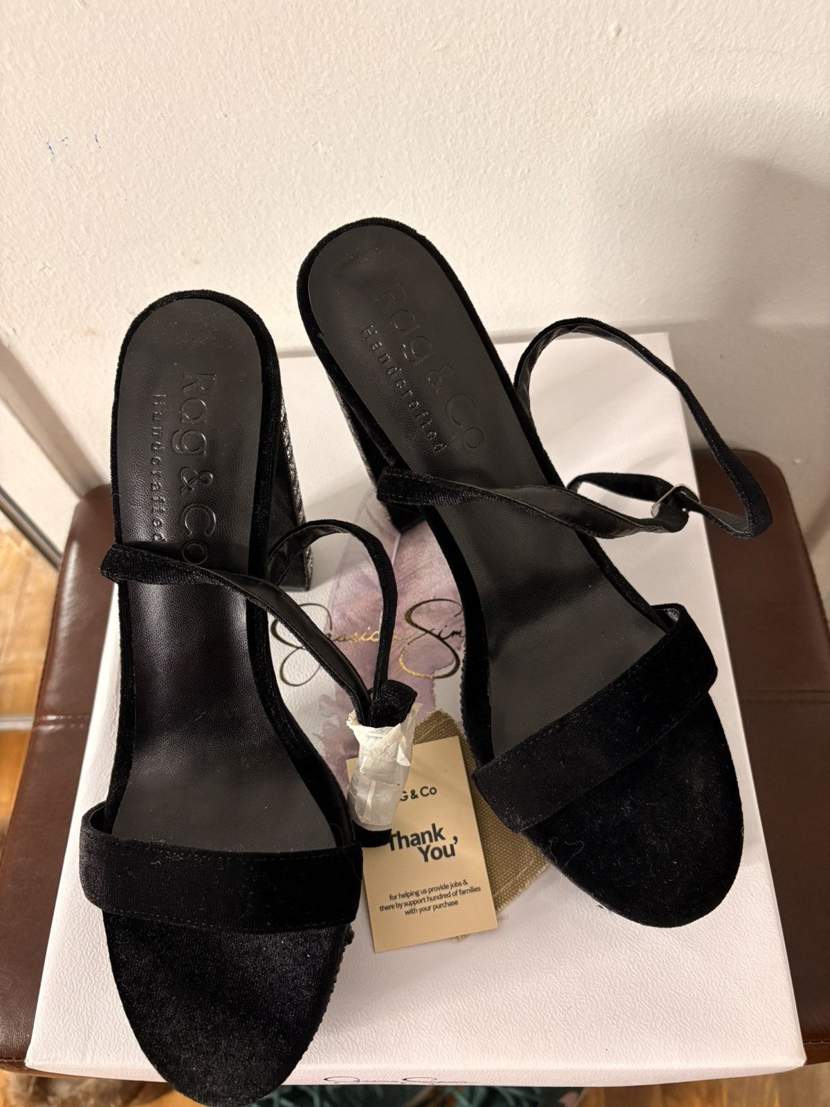 Other Rag & Co platform sandals Size US 10 / IT 40 - 5 Thumbnail