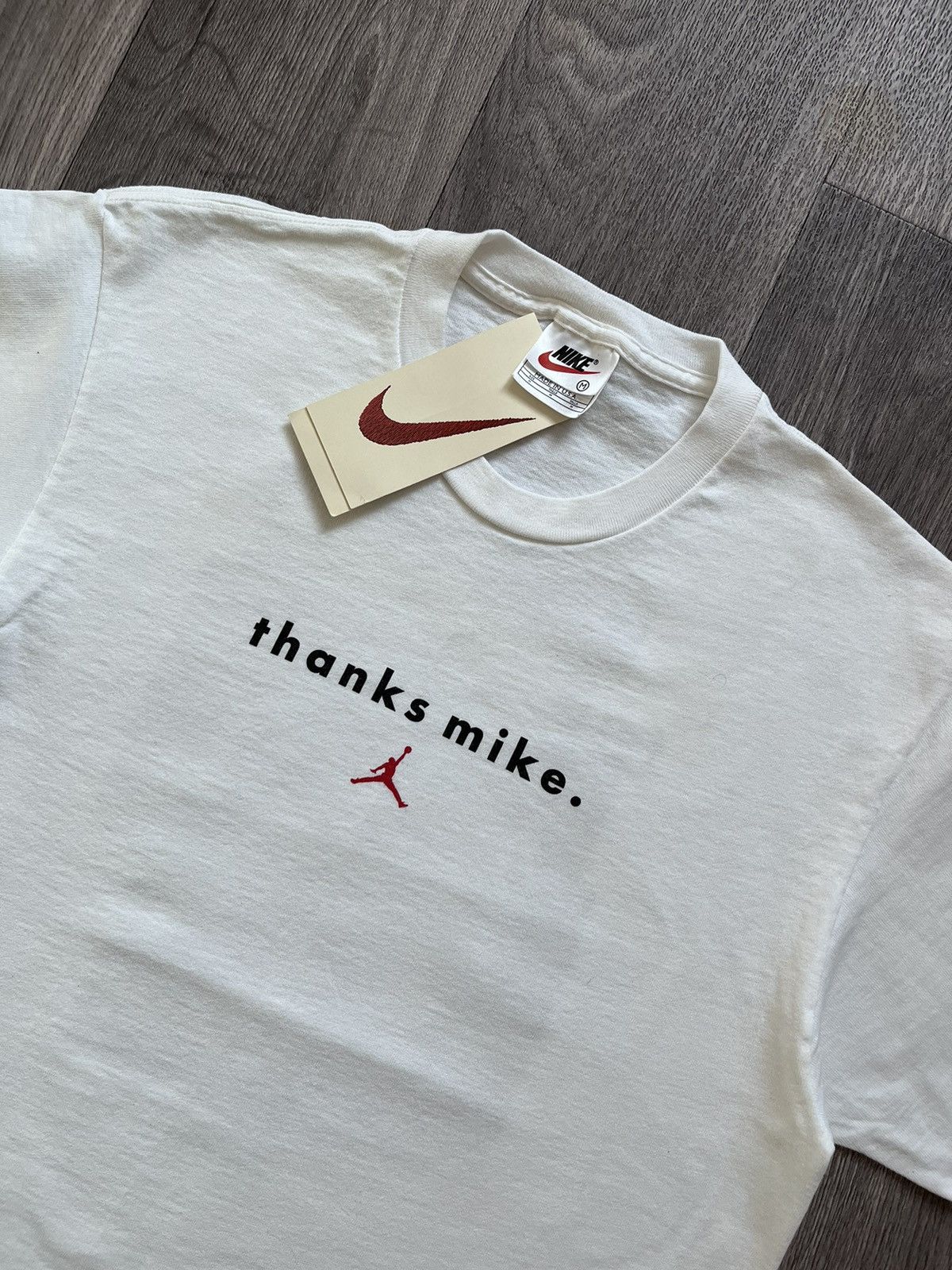 Jordan Brand Rare Nike Air Jordan Thanks Mike Size US M / EU 48-50 / 2 - 2 Thumbnail